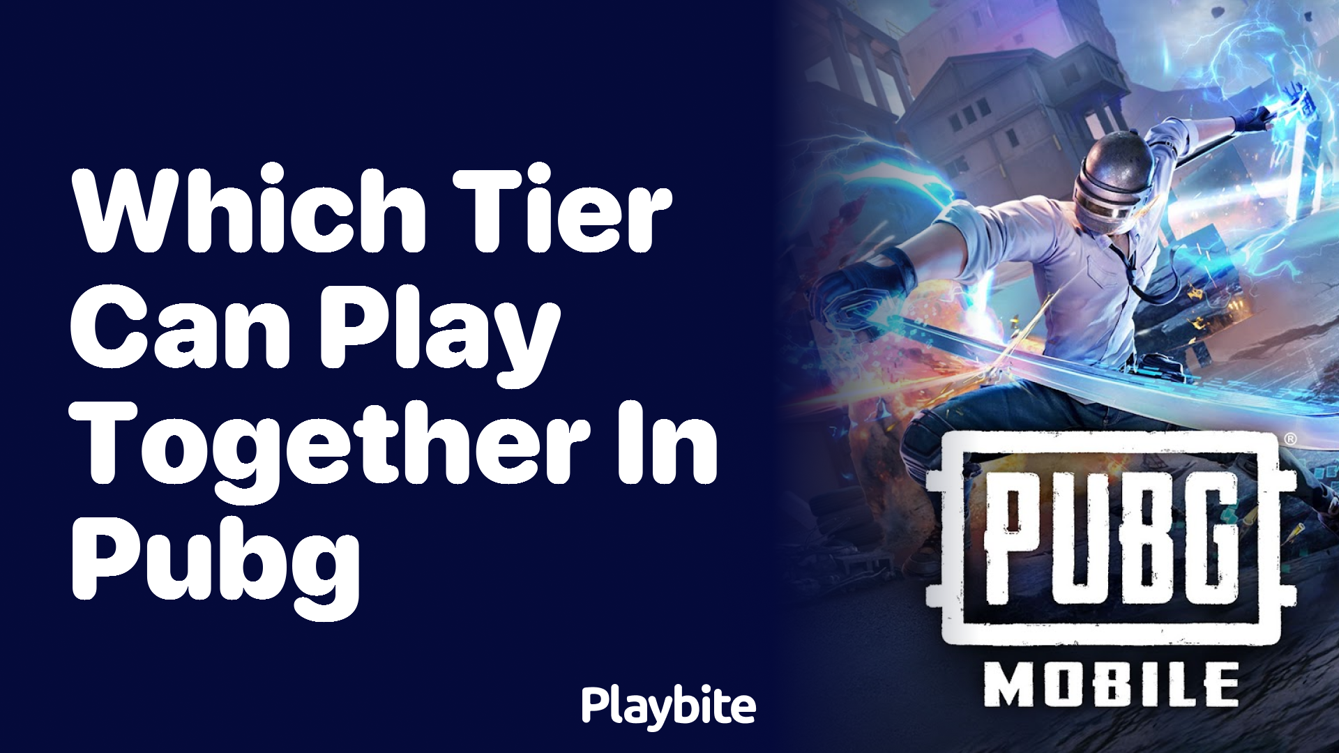 Which Tier Can Play Together in PUBG Mobile?