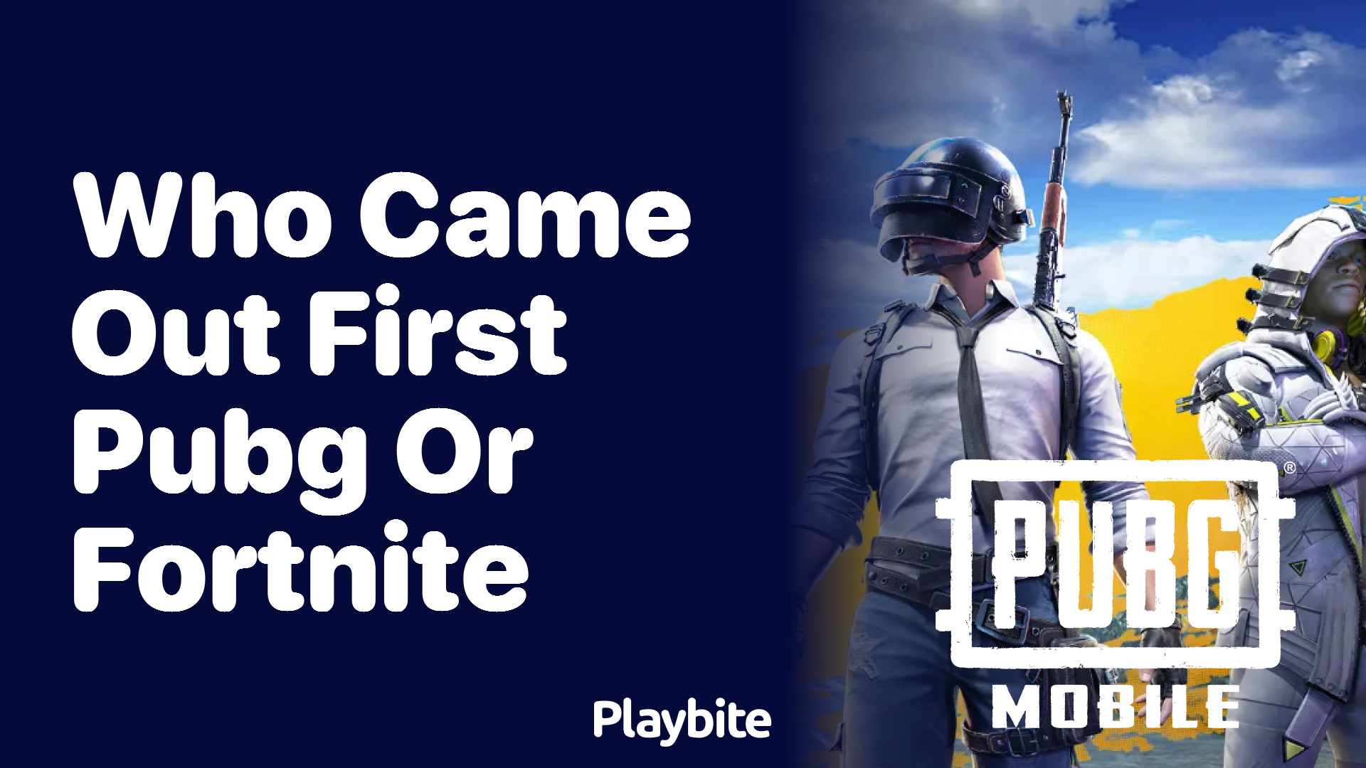 Who Came Out First: PUBG or Fortnite? Discover the Battle Royale Origins