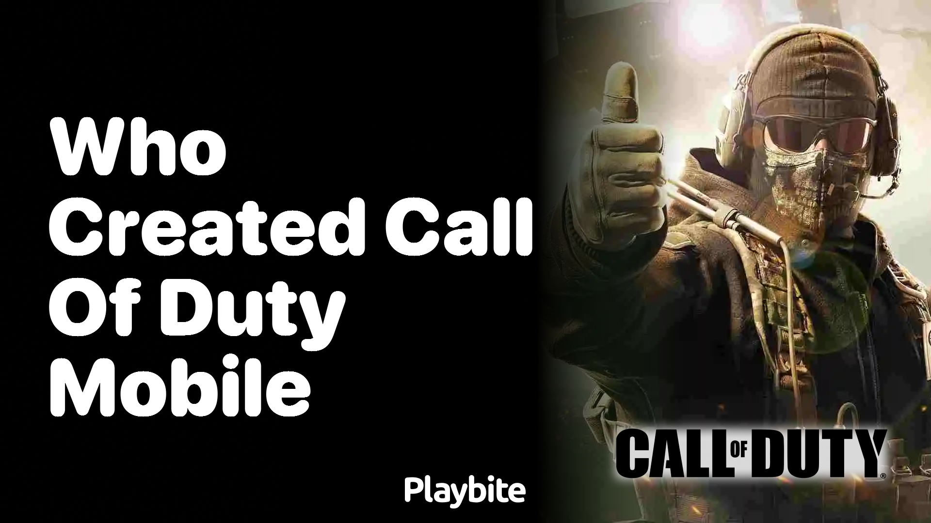 Who Created Call of Duty Mobile?