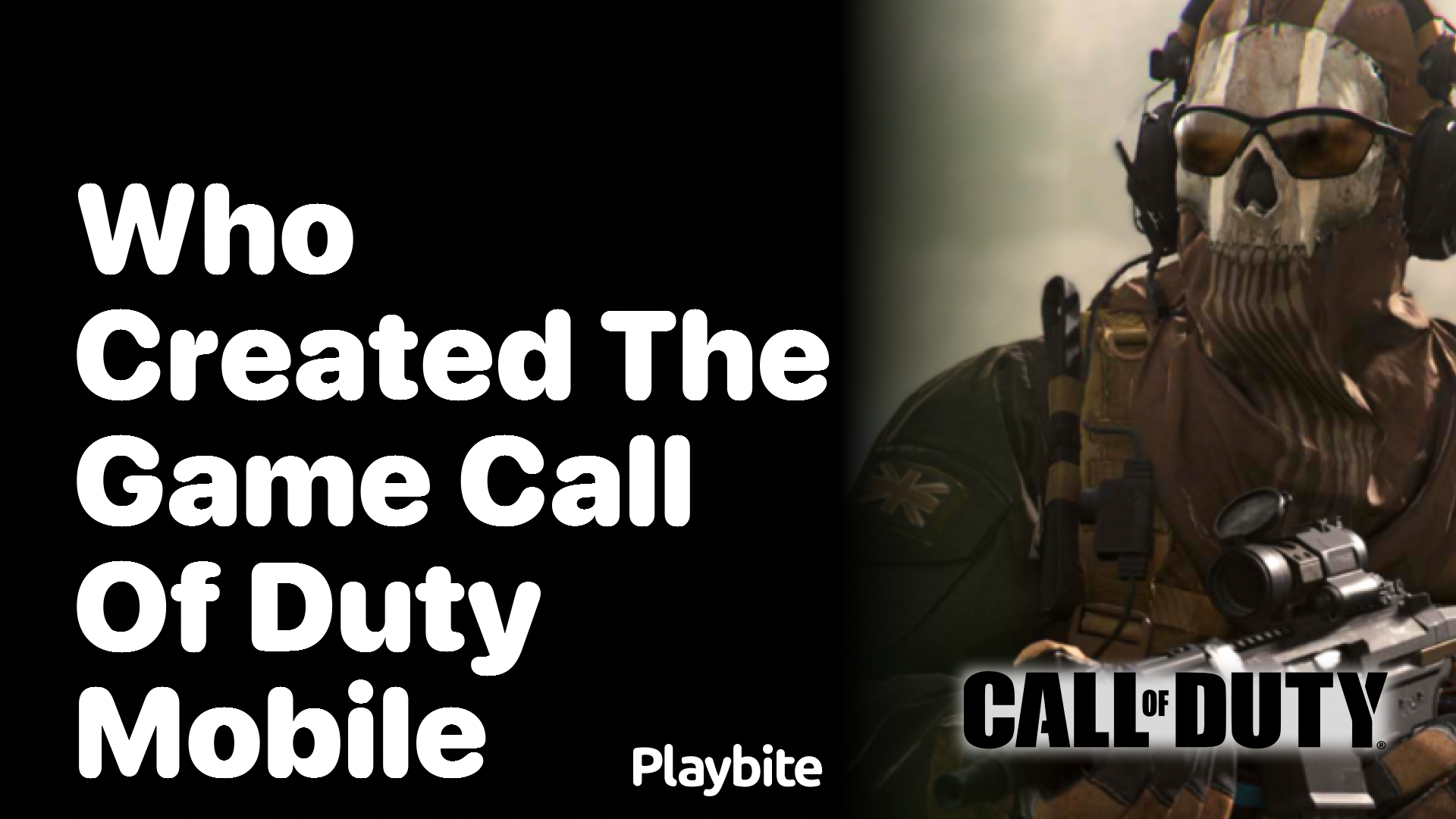 Who created the game Call of Duty Mobile?