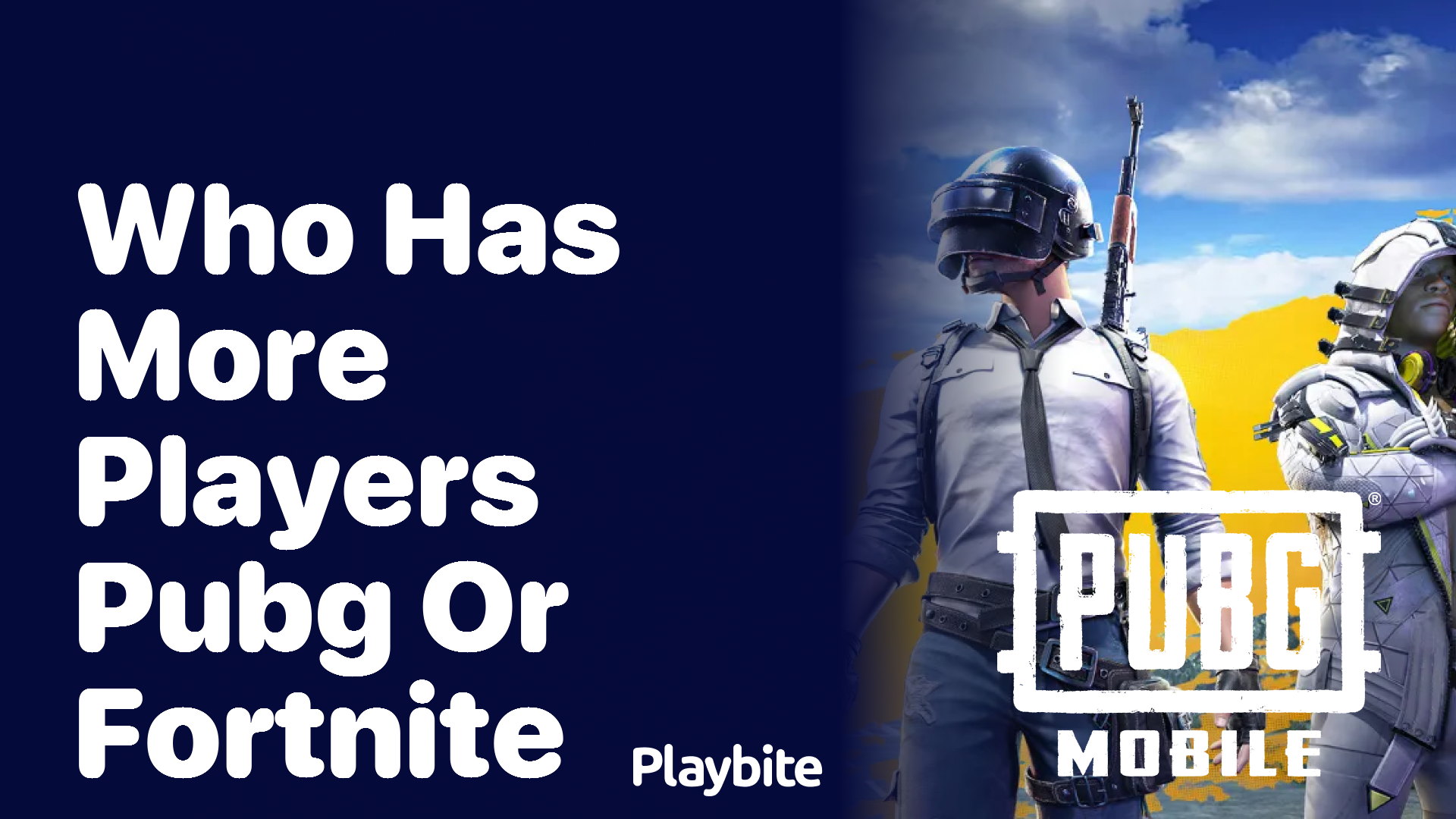 Who Has More Players: PUBG or Fortnite?