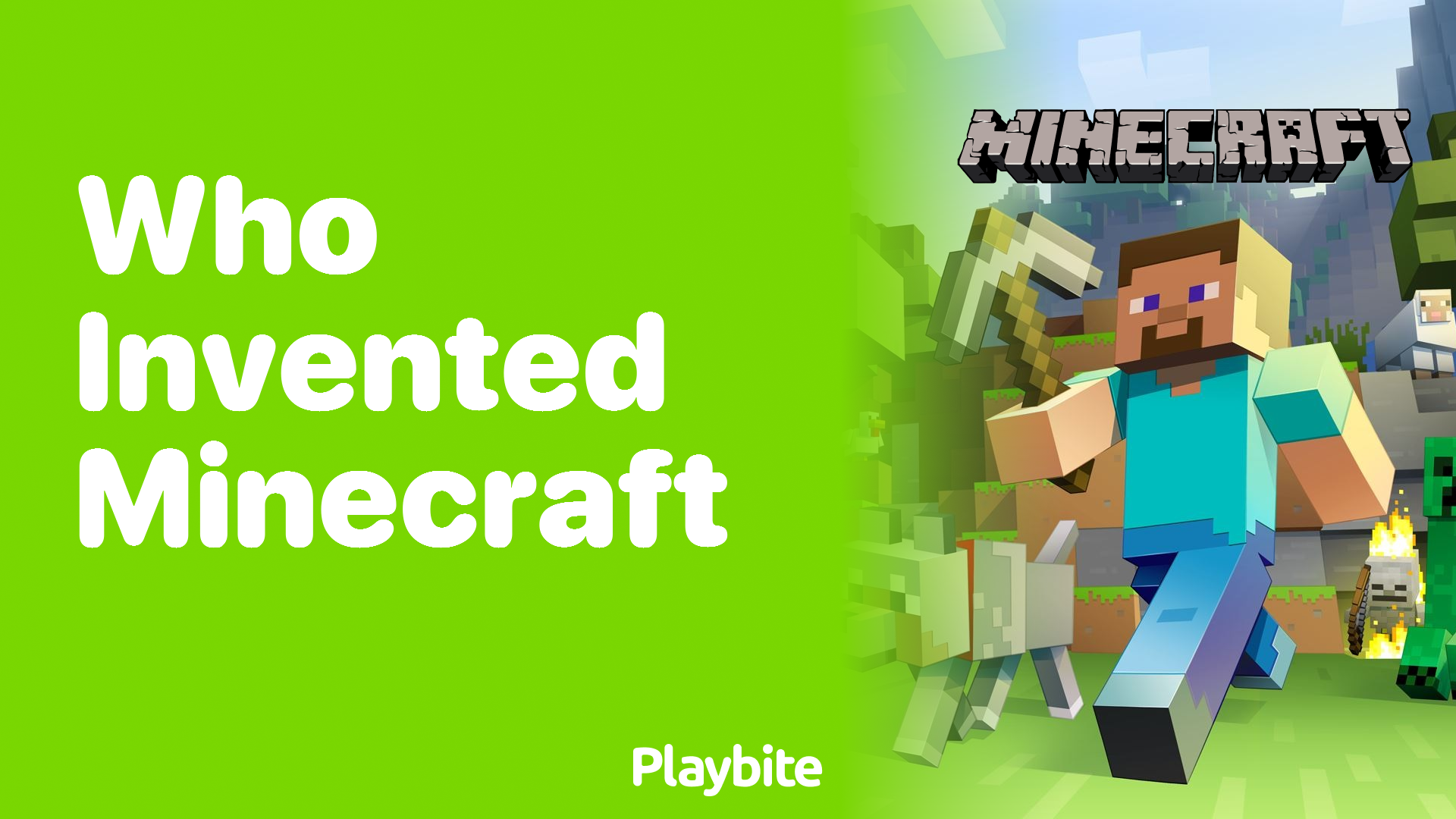 Who Invented Minecraft? Exploring the Creative Mind Behind the Game -  Playbite