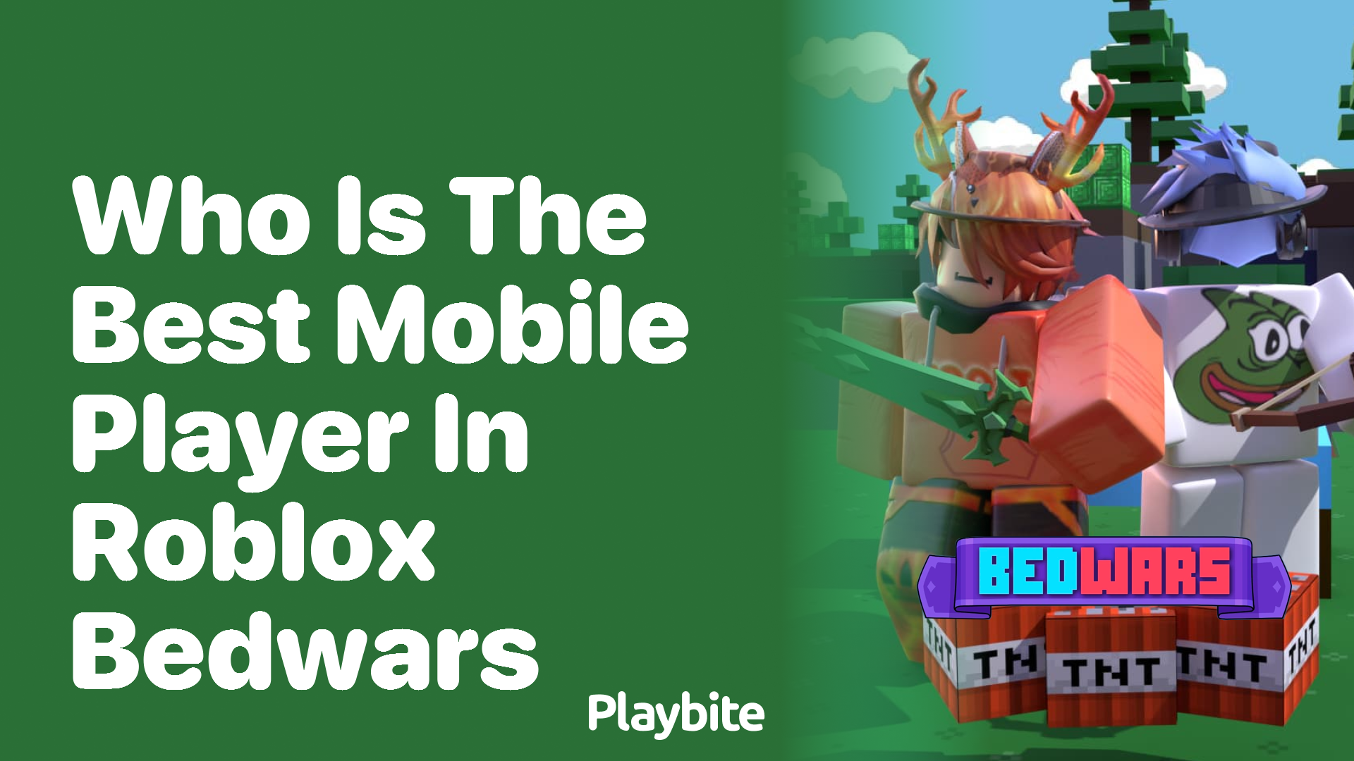 Who is the Best Mobile Player in Roblox Bedwars?