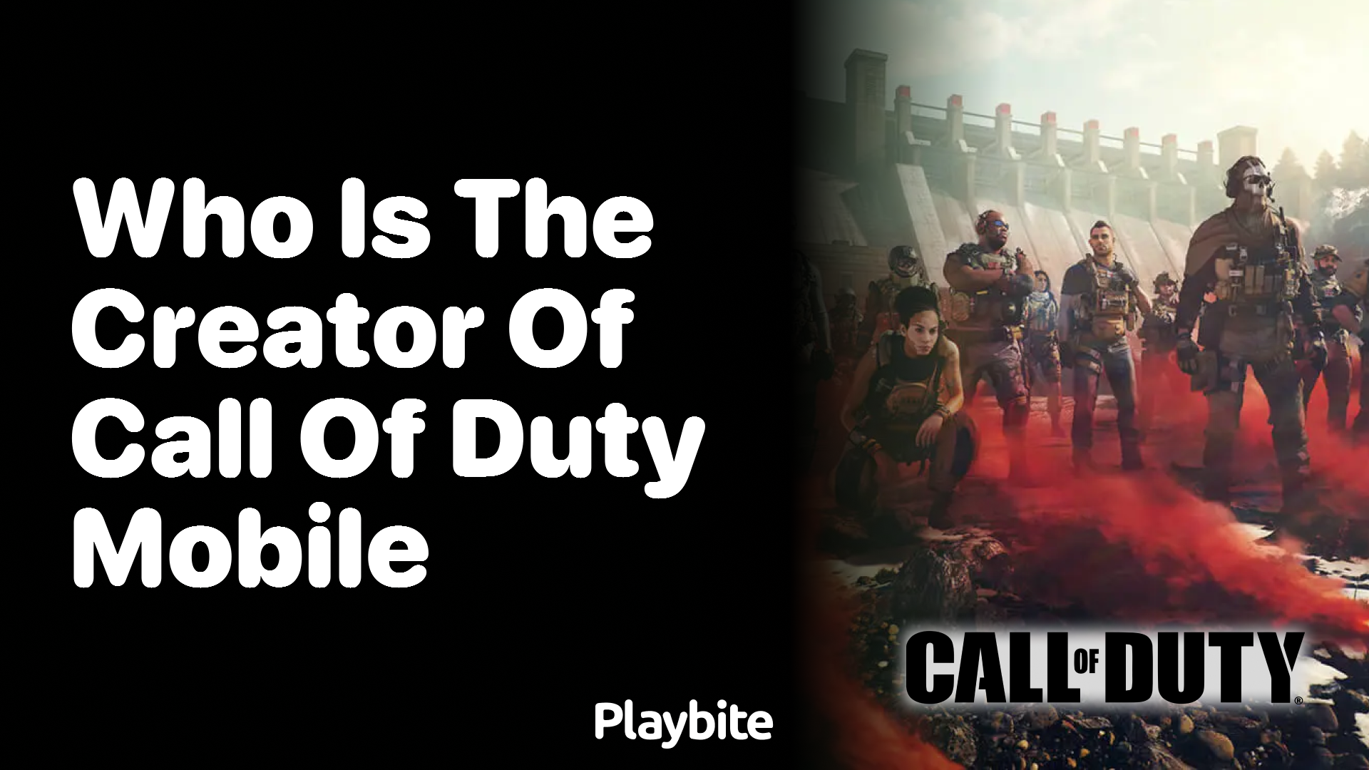 Who Is The Creator Of Call Of Duty Mobile? - Playbite