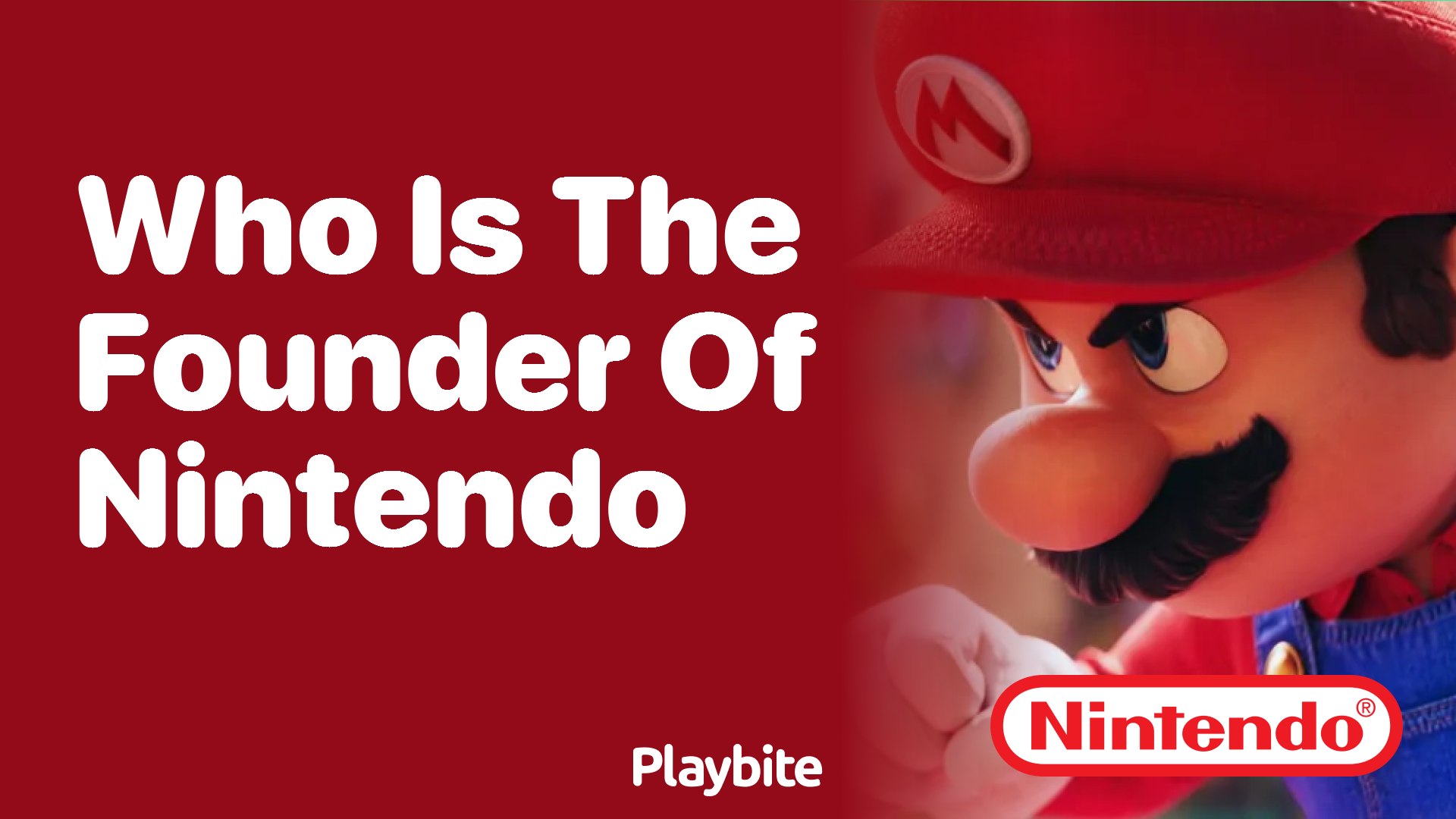 Who Is the Founder of Nintendo?