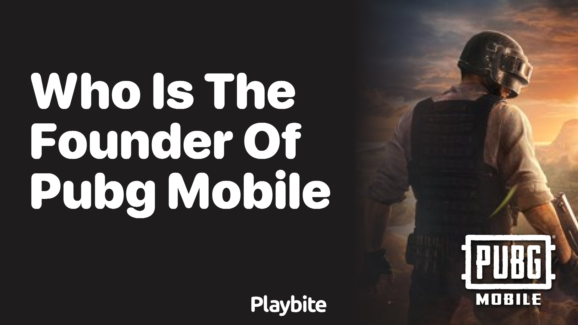 Who Is the Founder of PUBG Mobile?