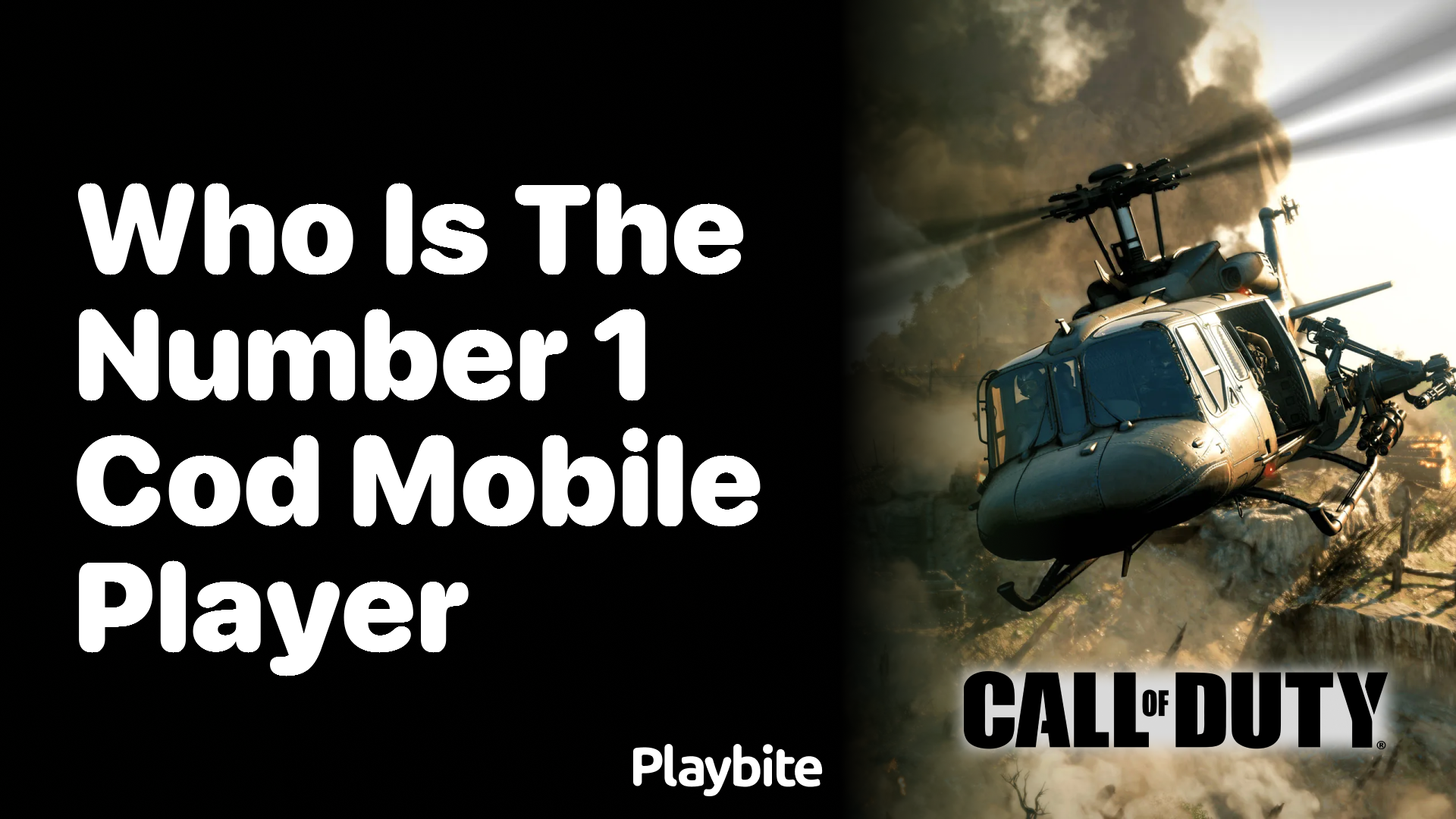 Who Is the Number 1 COD Mobile Player?