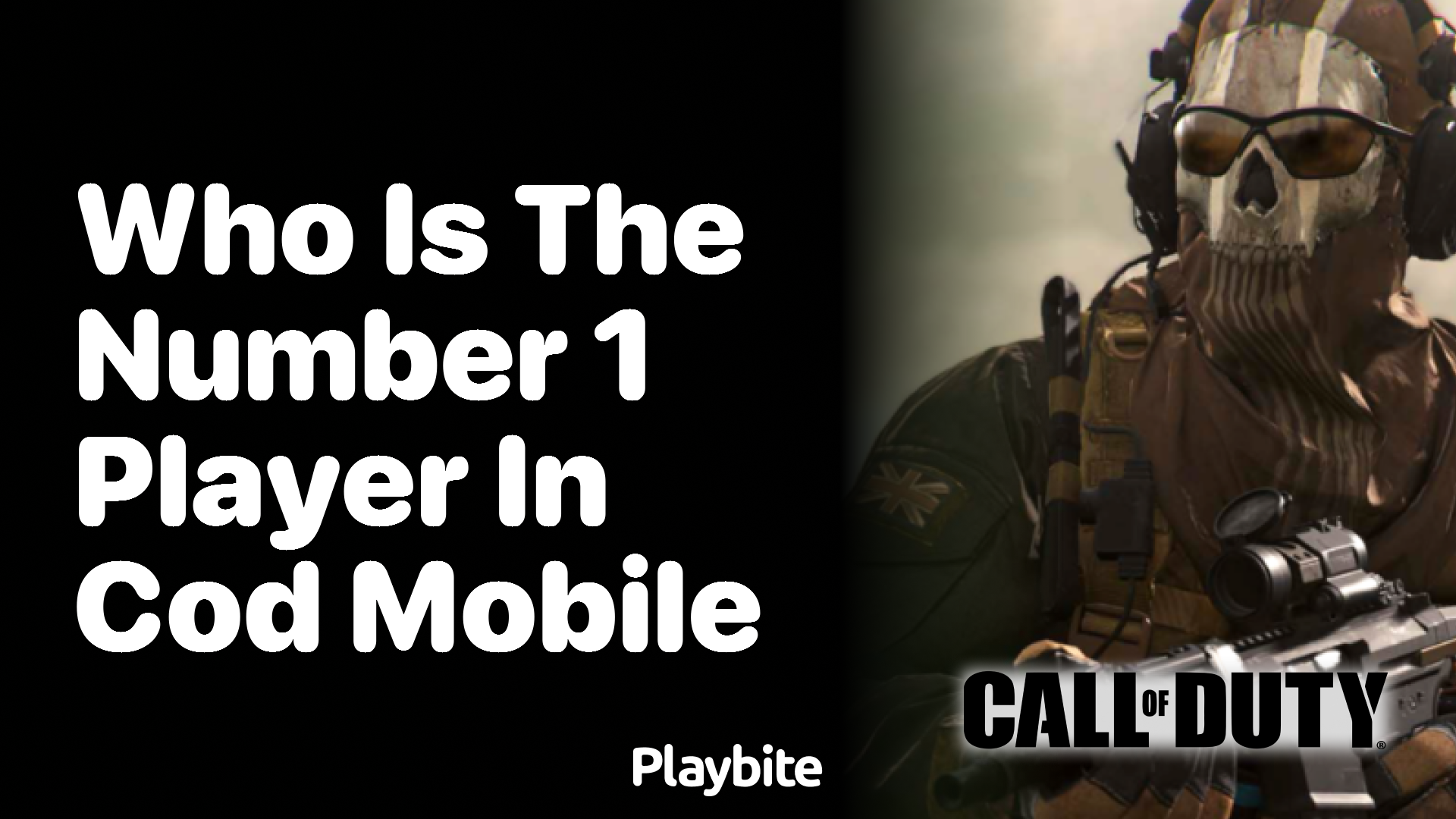 Who Is the Number 1 Player in COD Mobile?