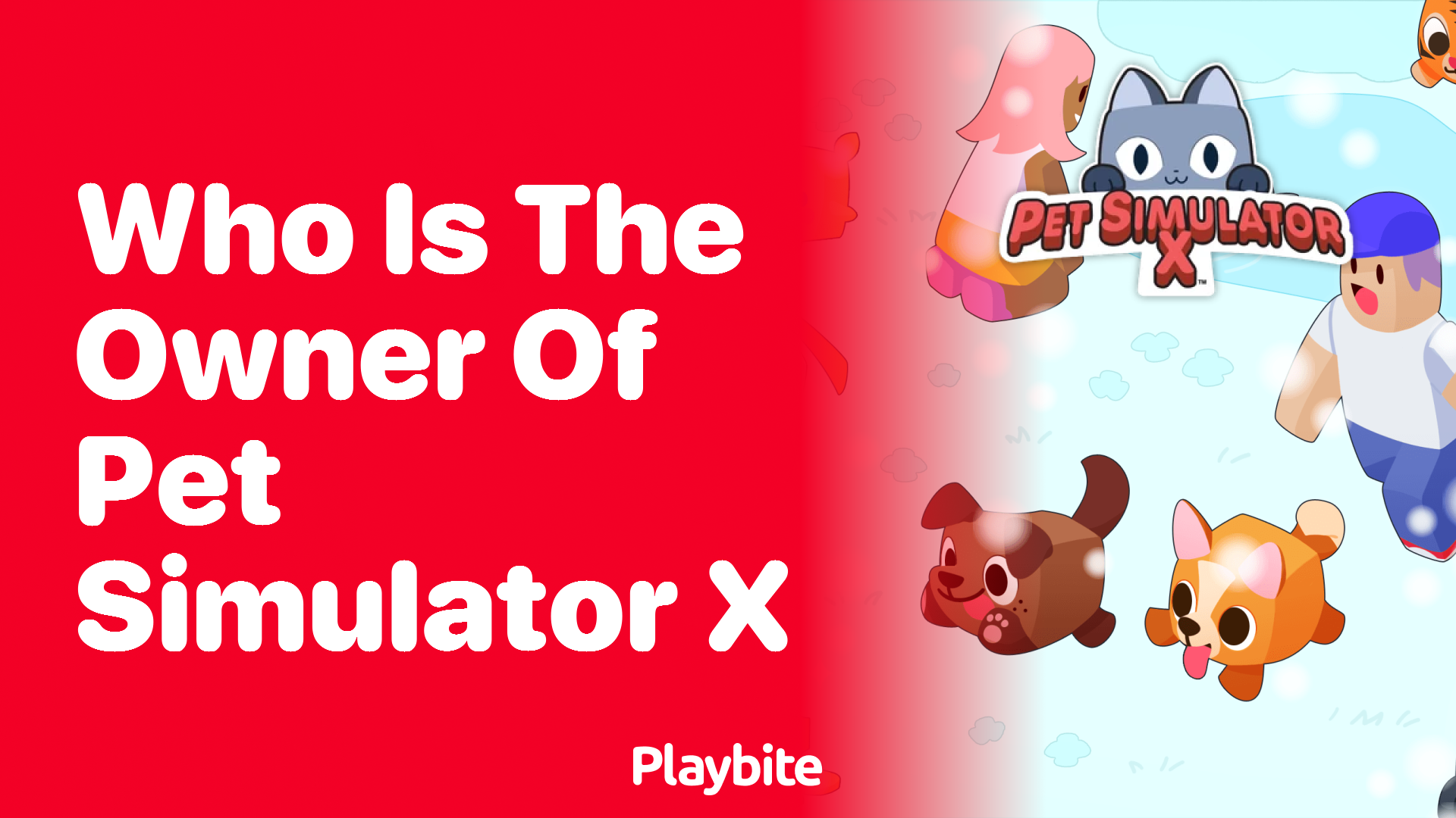 Who is the Owner of Pet Simulator X?