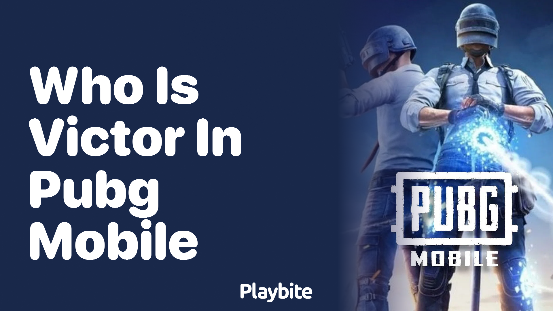 Who is Victor in PUBG Mobile?