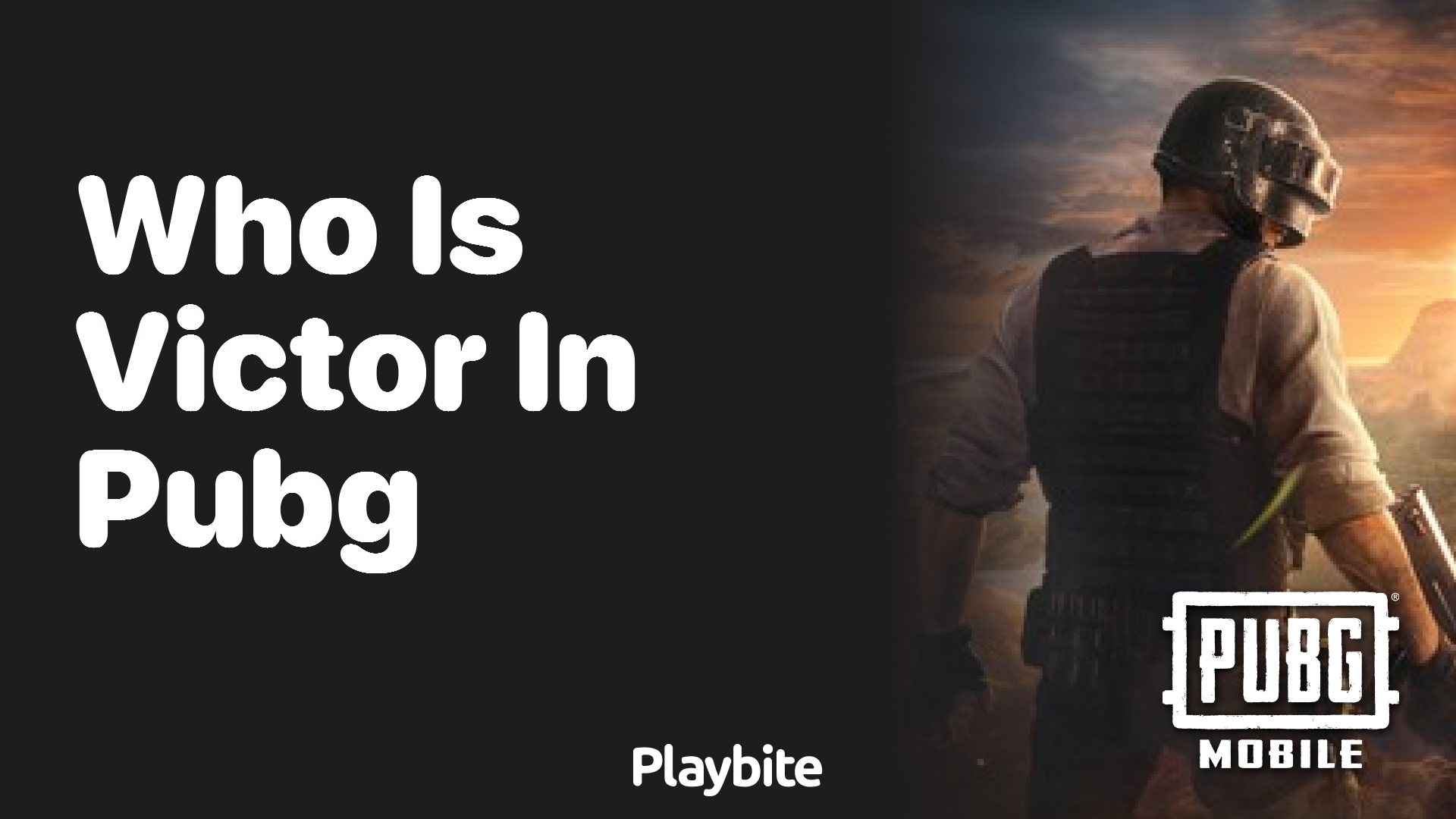 Who is Victor in PUBG? Unveiling the Mystery!