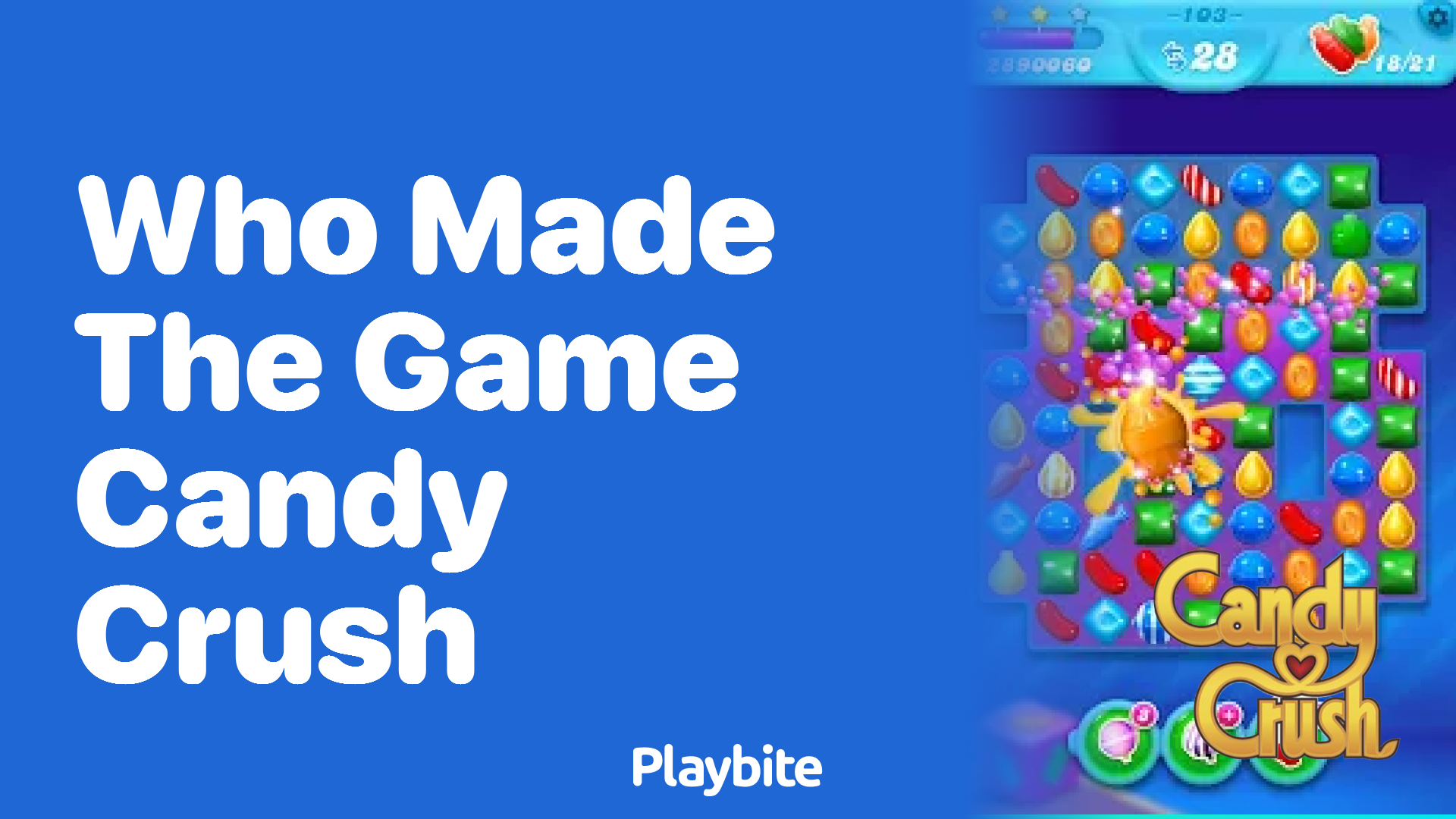 Who Made the Game Candy Crush?