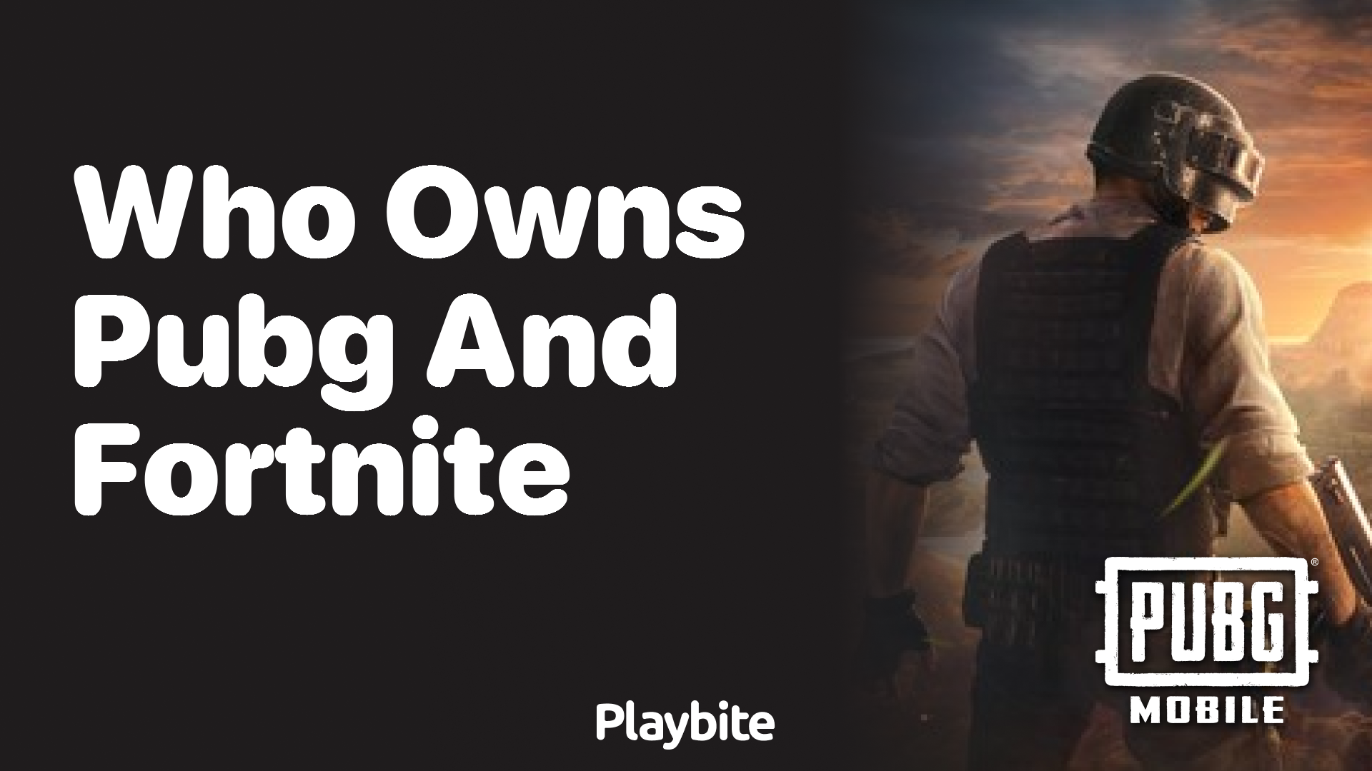 Who Owns PUBG and Fortnite? Unwrapping the Mystery