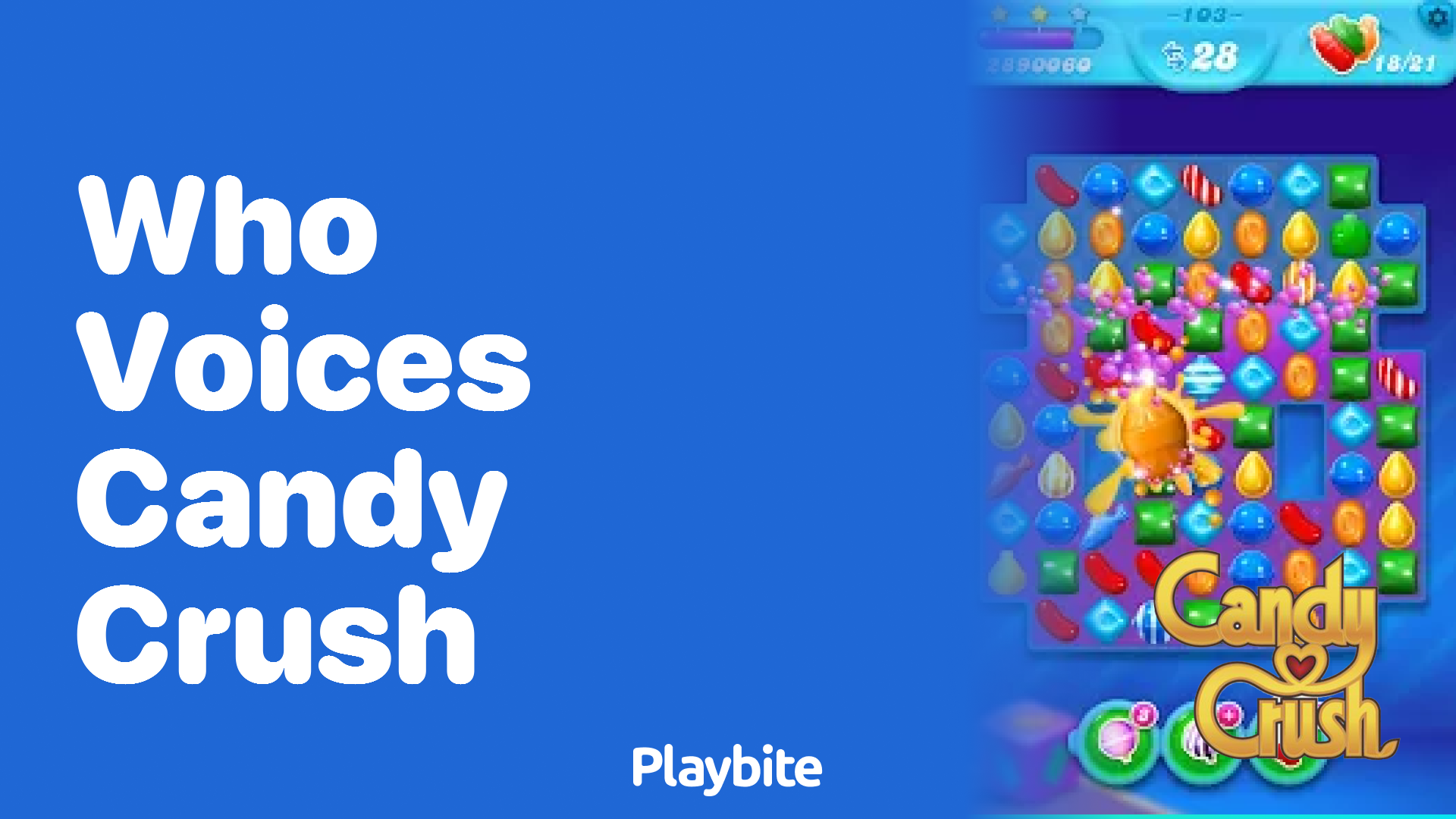 Who Voices the Sweet Sounds in Candy Crush?