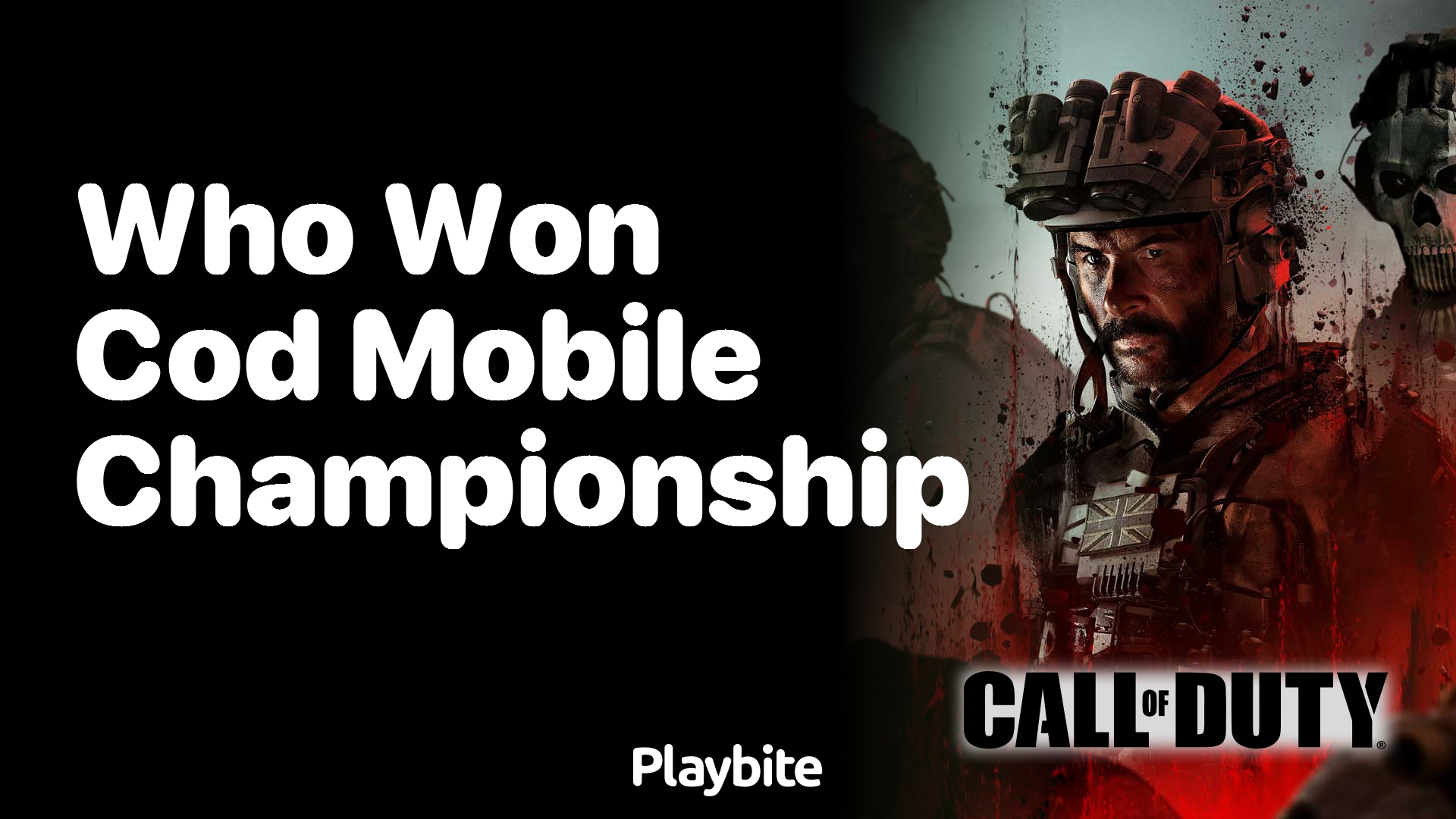 Who Won the COD Mobile Championship?