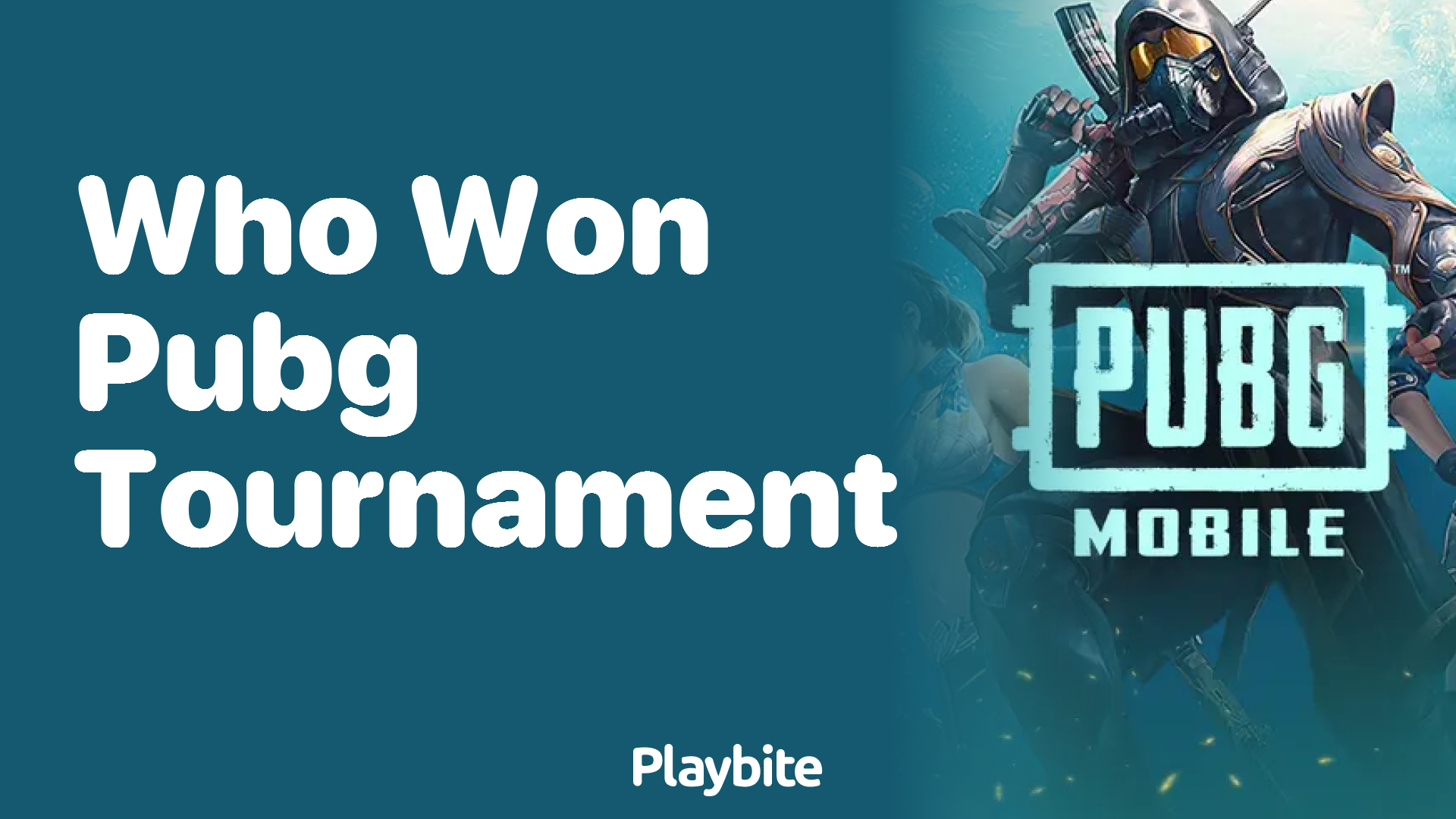 Who Won the PUBG Tournament?