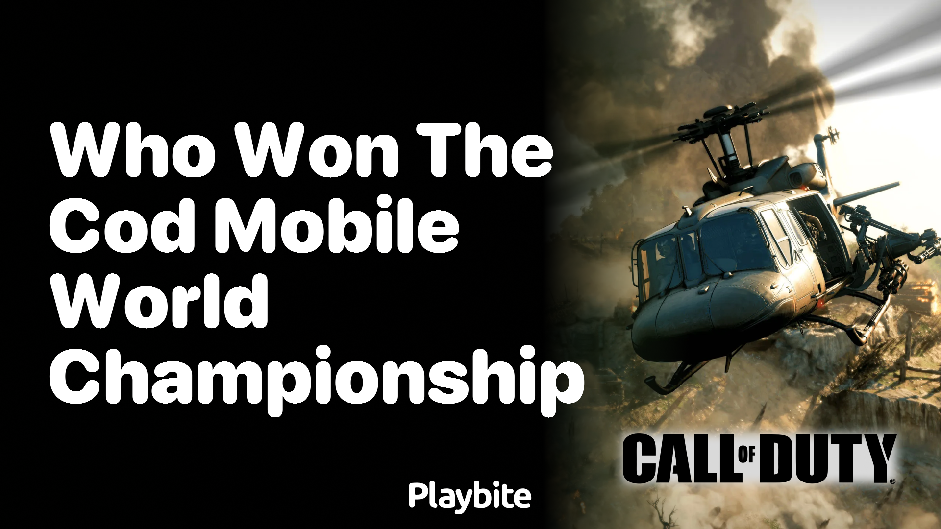 Who Won the COD Mobile World Championship?