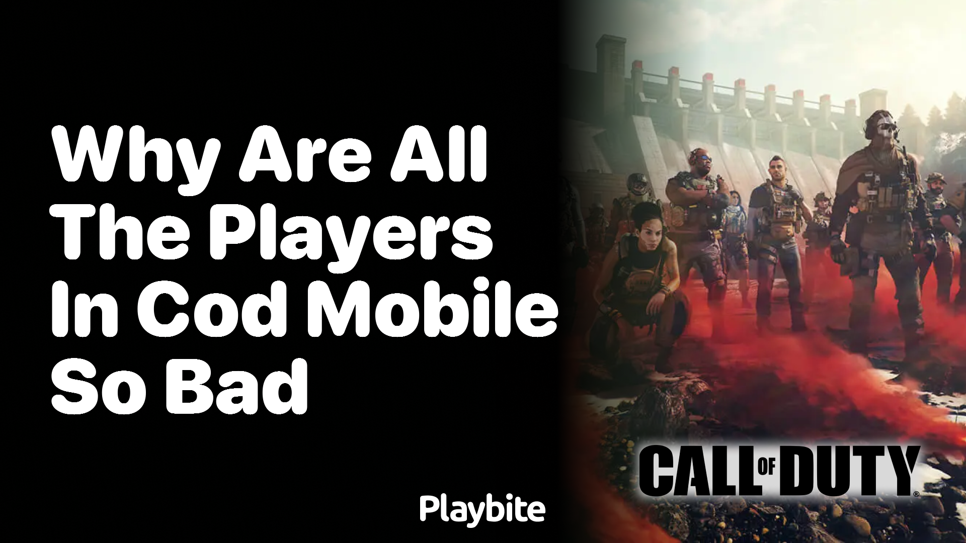 Why Are All the Players in COD Mobile So Bad? Let&#8217;s Explore