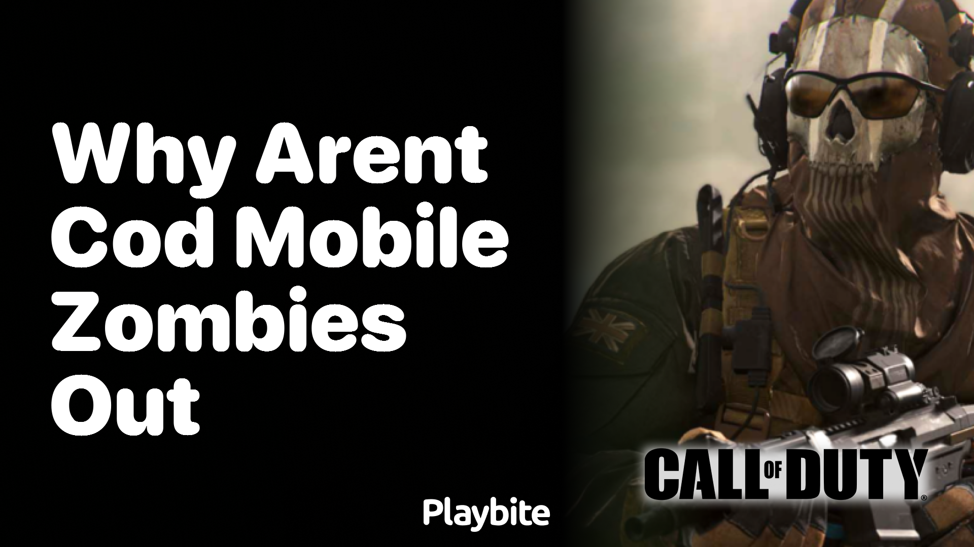 Why Aren&#8217;t COD Mobile Zombies Out Yet?