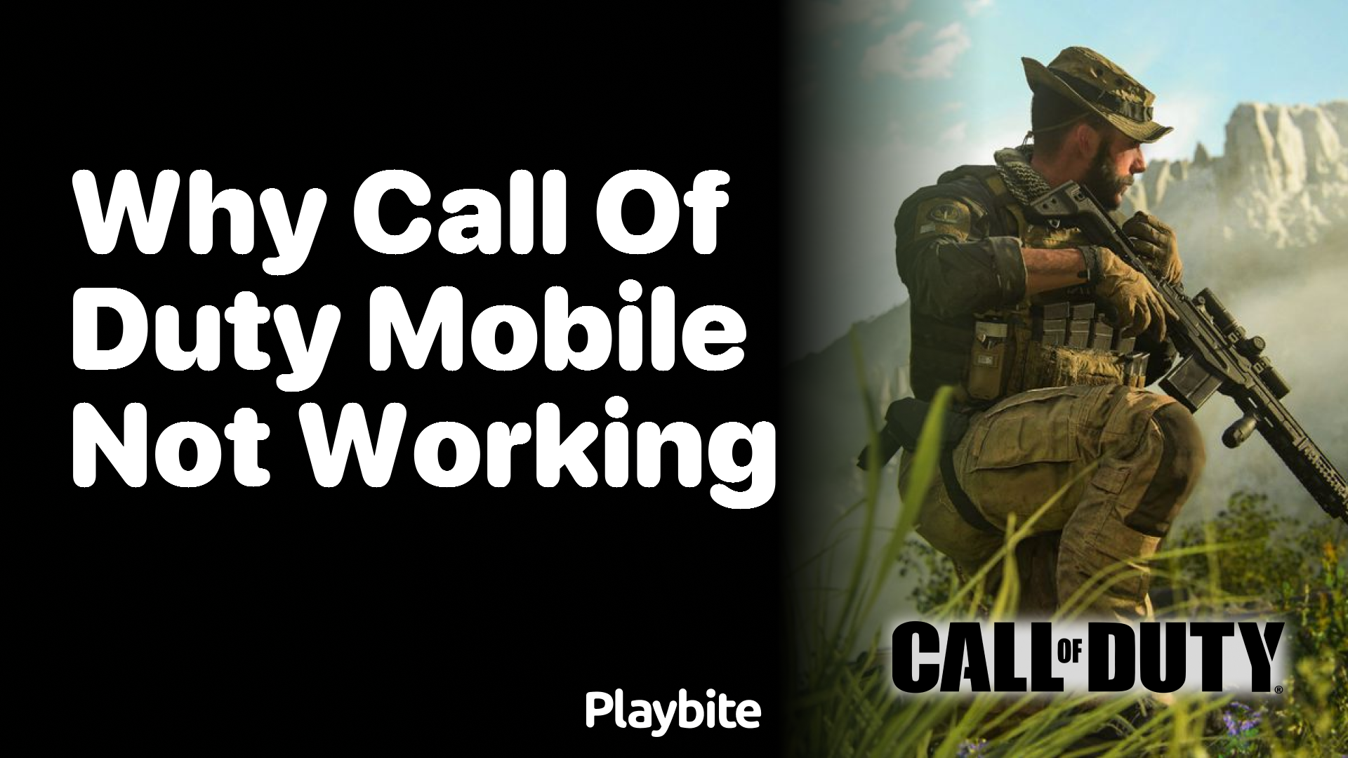 Why Is Call of Duty Mobile Not Working?