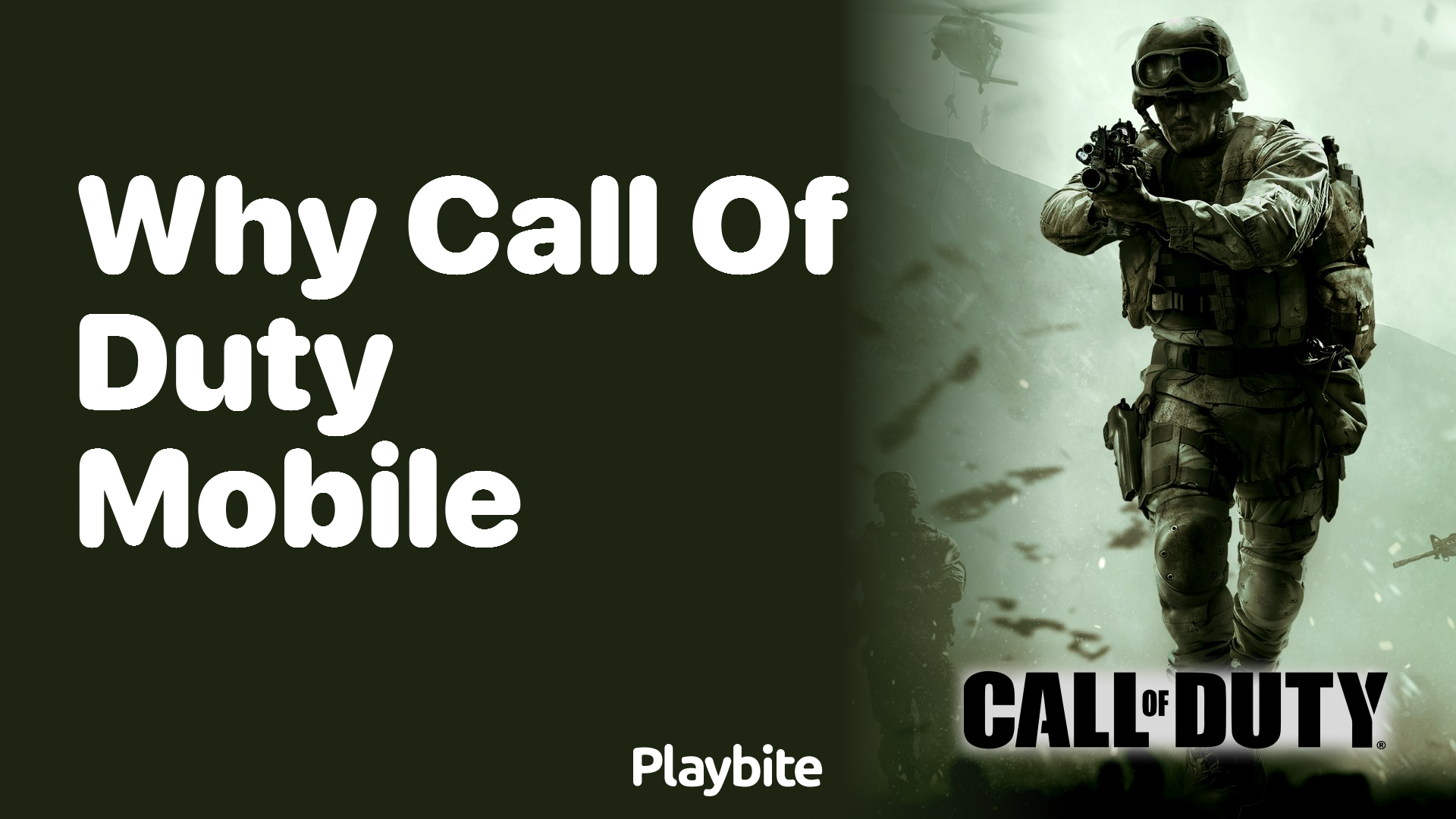 Why Play Call of Duty Mobile?