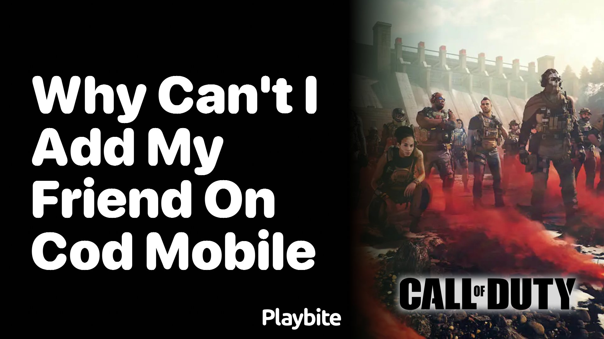 Why Can&#8217;t I Add My Friend on COD Mobile?