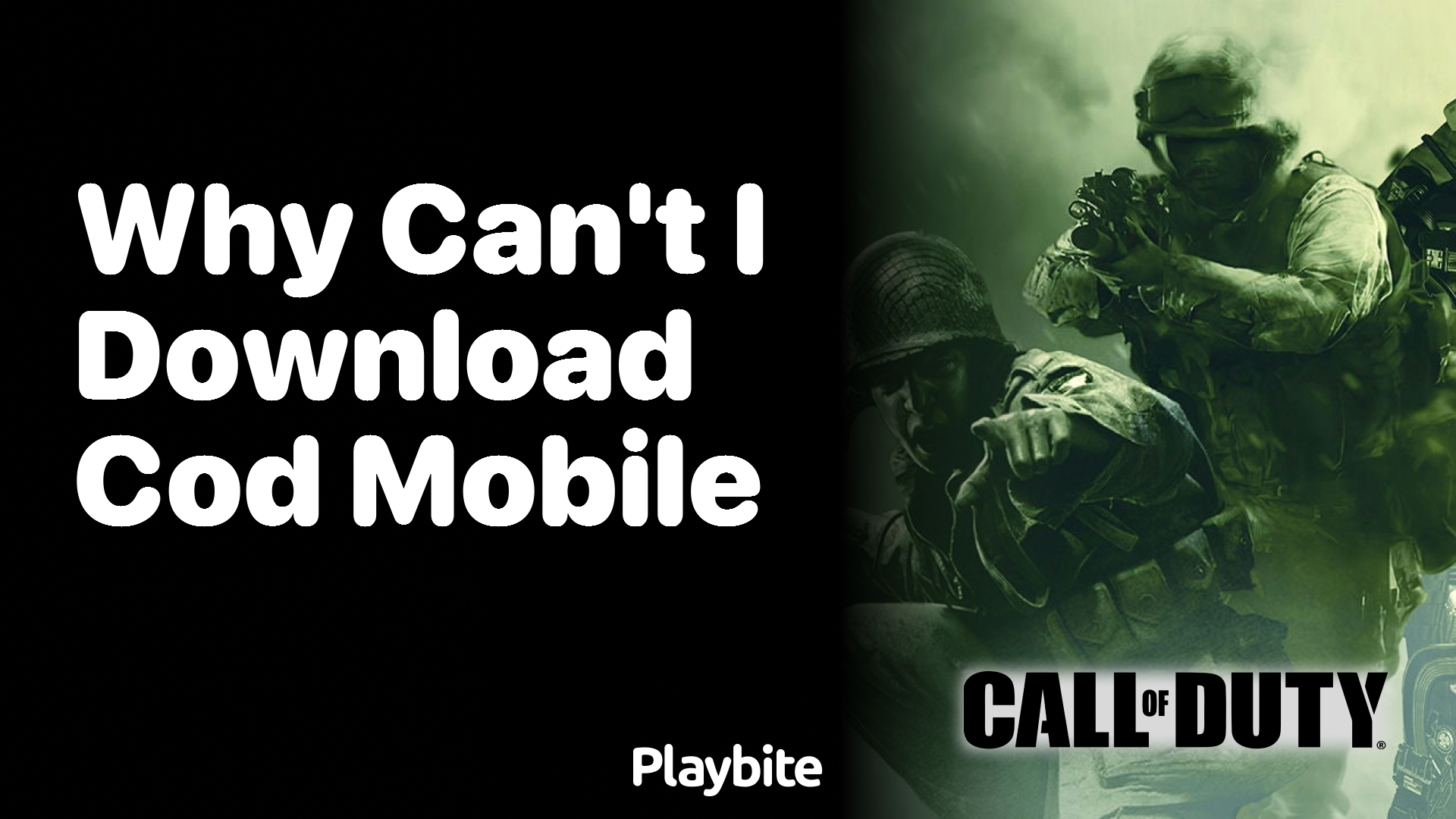 Why Can&#8217;t I Download COD Mobile? Unwrapping the Mystery