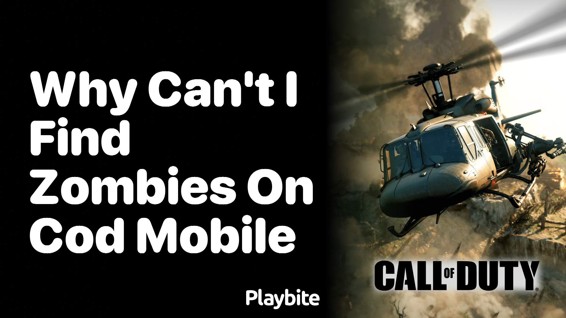 Why Can&#8217;t I Find Zombies on COD Mobile?