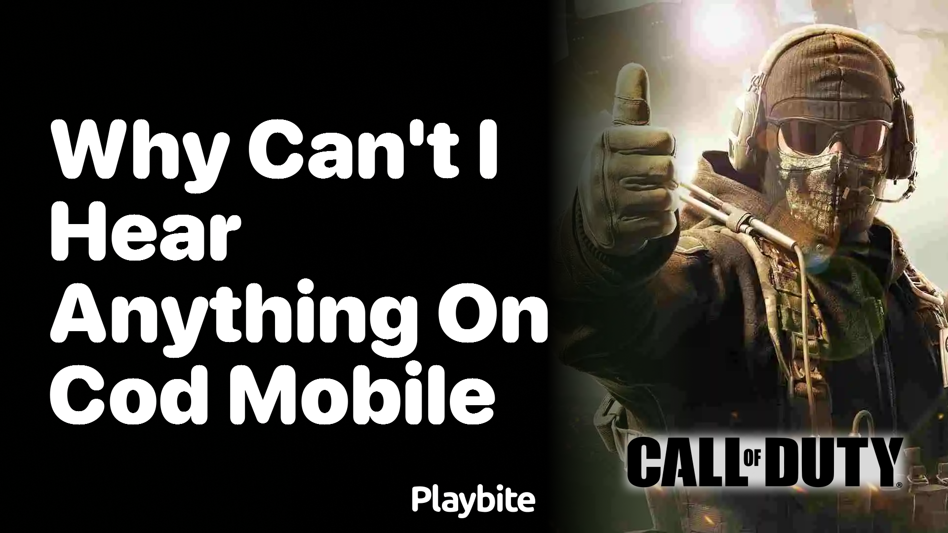 Why Can&#8217;t I Hear Anything on COD Mobile?