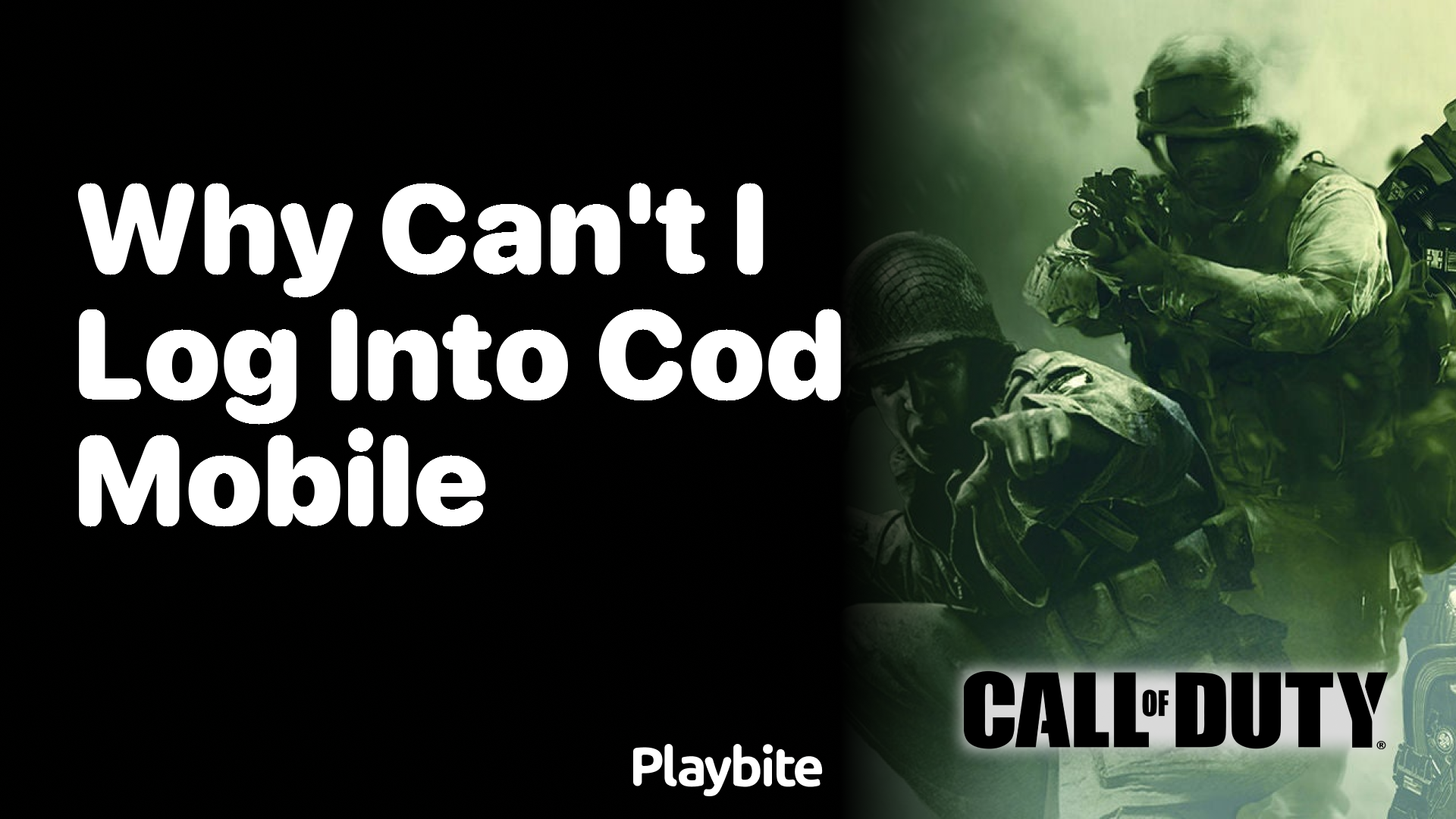 Why Can&#8217;t I Log Into COD Mobile? Let&#8217;s Find Out!