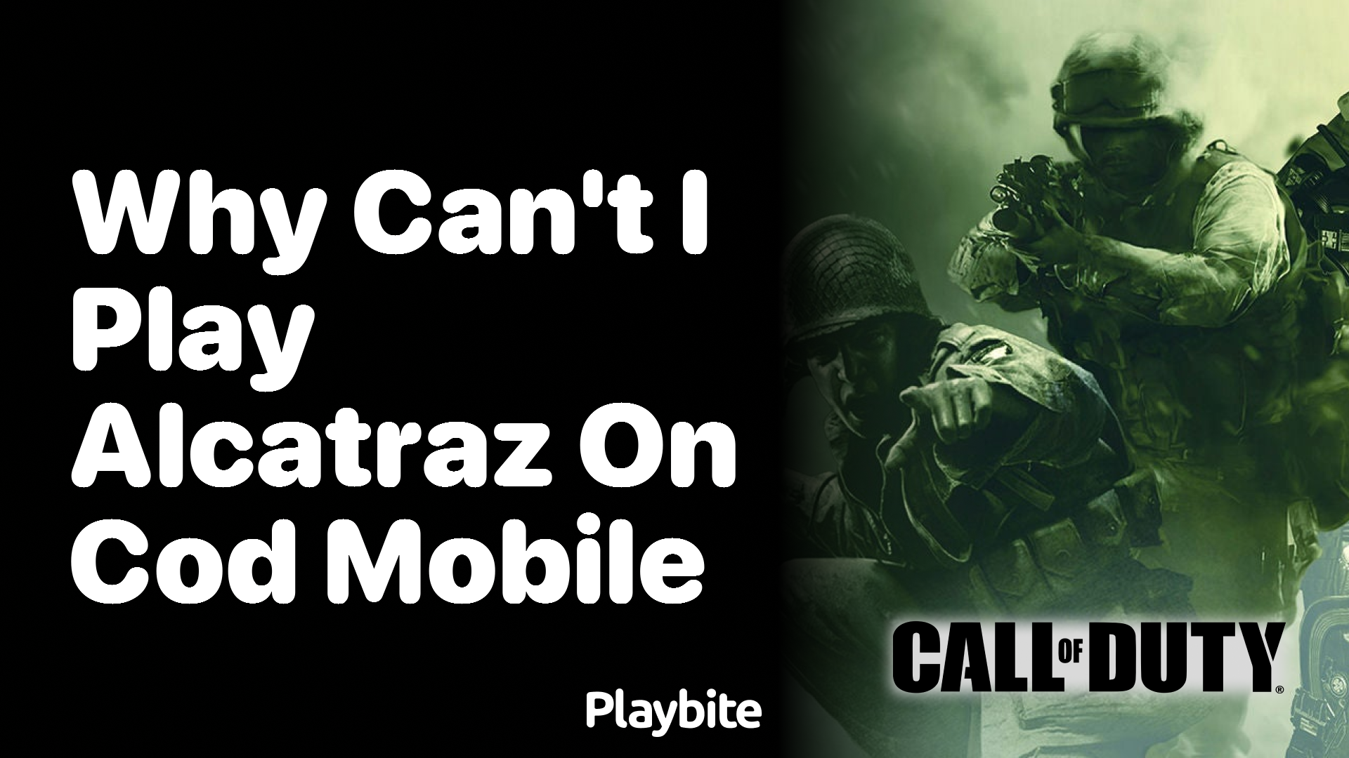 Why Can&#8217;t I Play Alcatraz on COD Mobile?