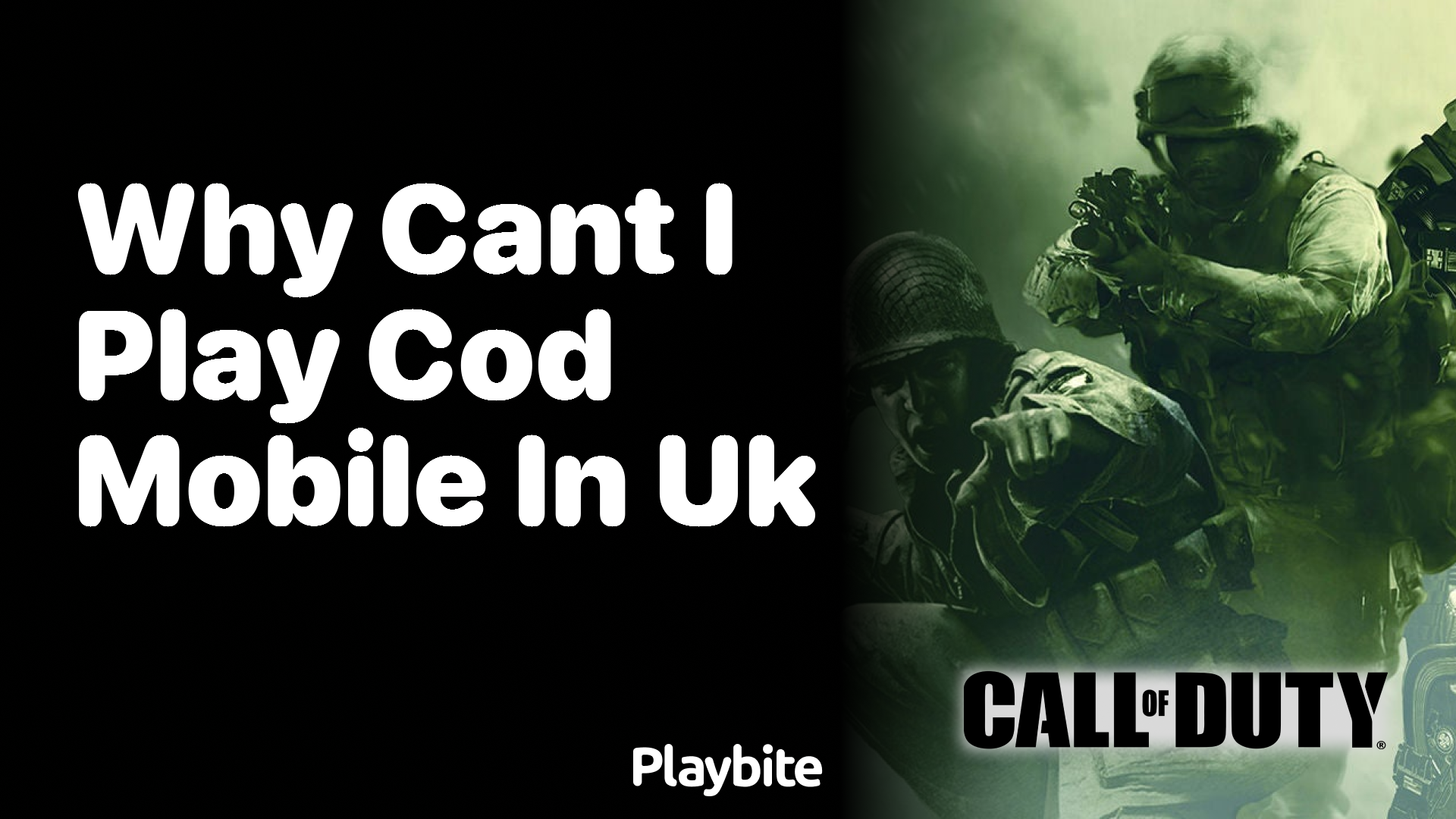 Why Can&#8217;t I Play COD Mobile in the UK?