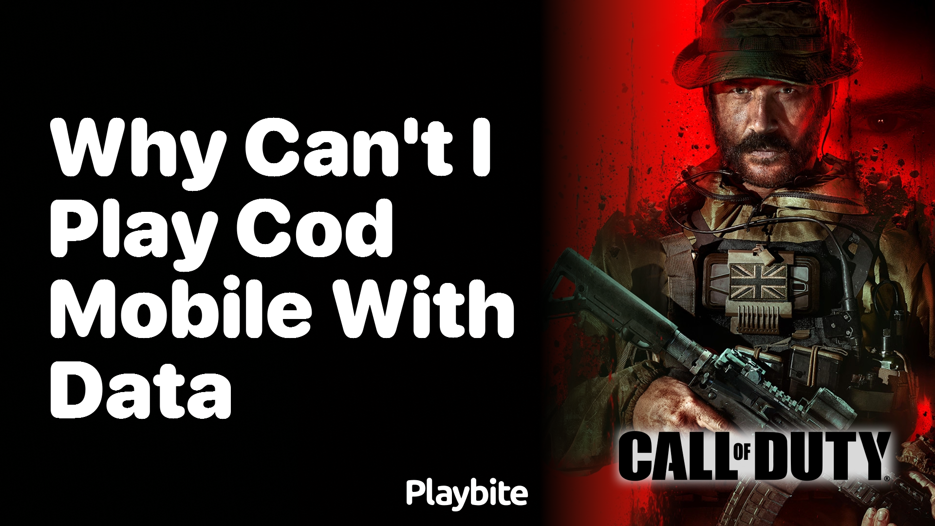 Why Can&#8217;t I Play COD Mobile with Data?