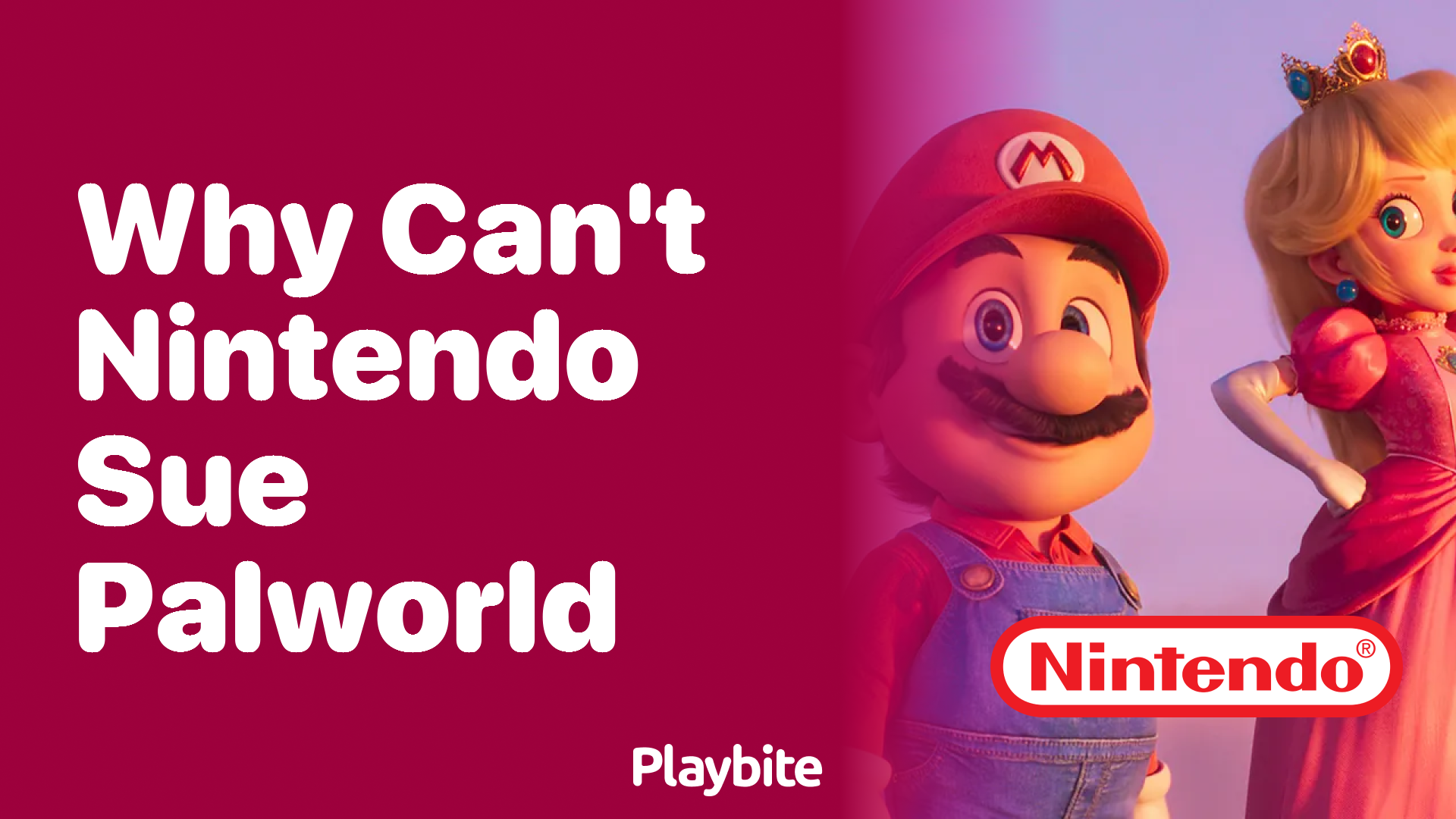 Why Can&#8217;t Nintendo Sue Palworld?