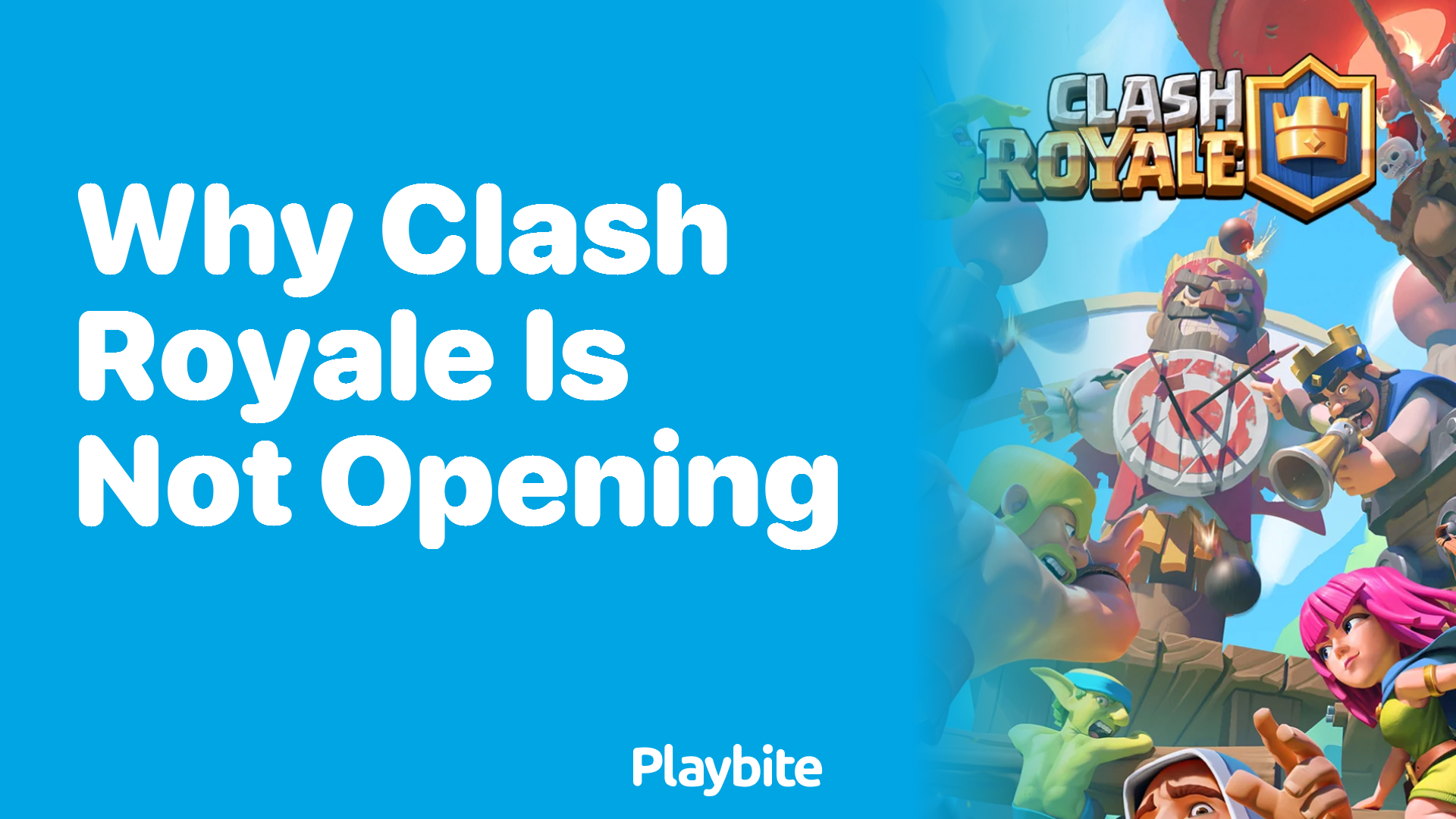 Why isn&#8217;t Clash Royale opening? Troubleshooting Tips and Tricks!