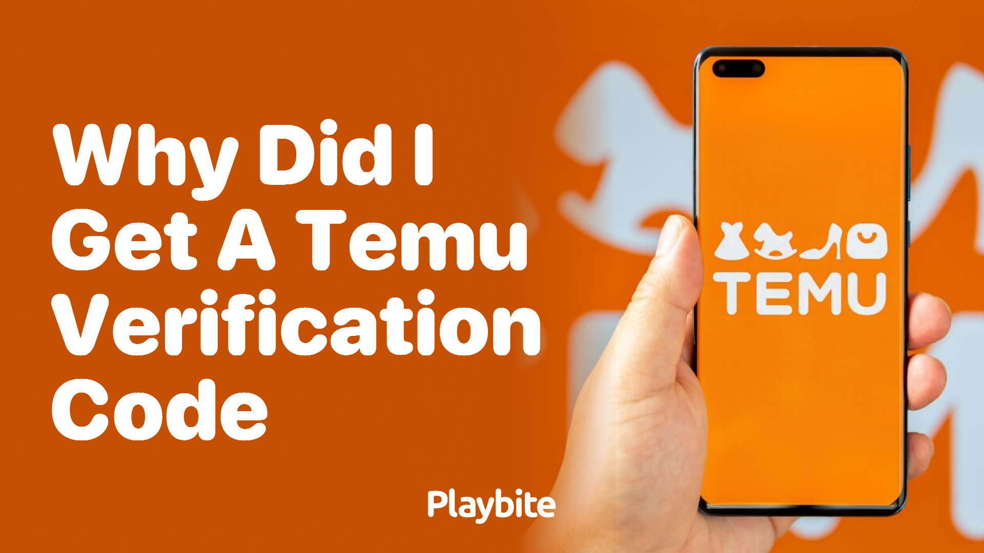 Why Did I Get a Temu Verification Code?