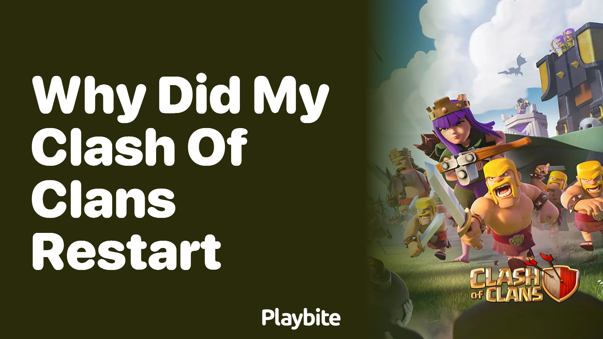 Why Did My Clash of Clans Restart? Let&#8217;s Find Out!