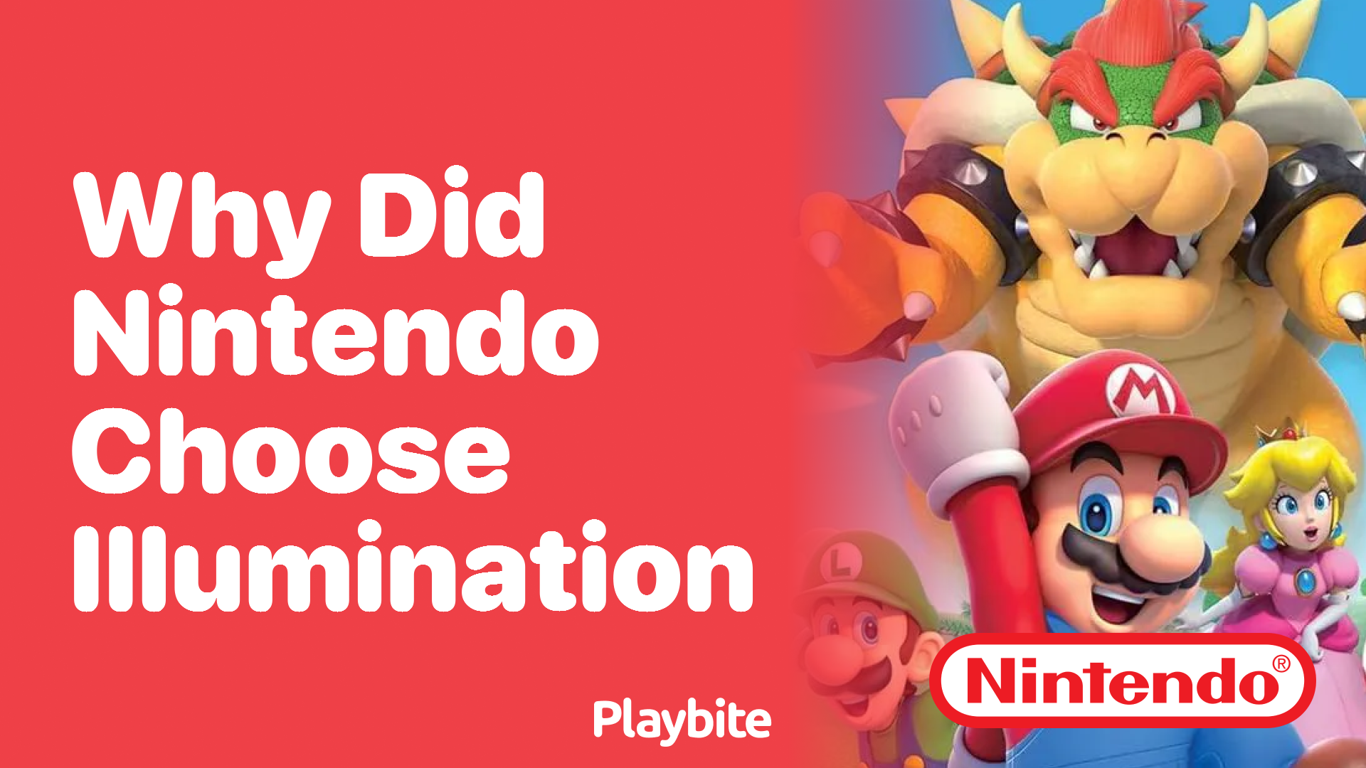 Why Did Nintendo Choose Illumination For Their Movie Projects Playbite 0320