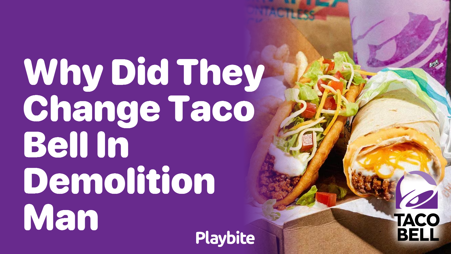 Why Did They Change Taco Bell in Demolition Man?