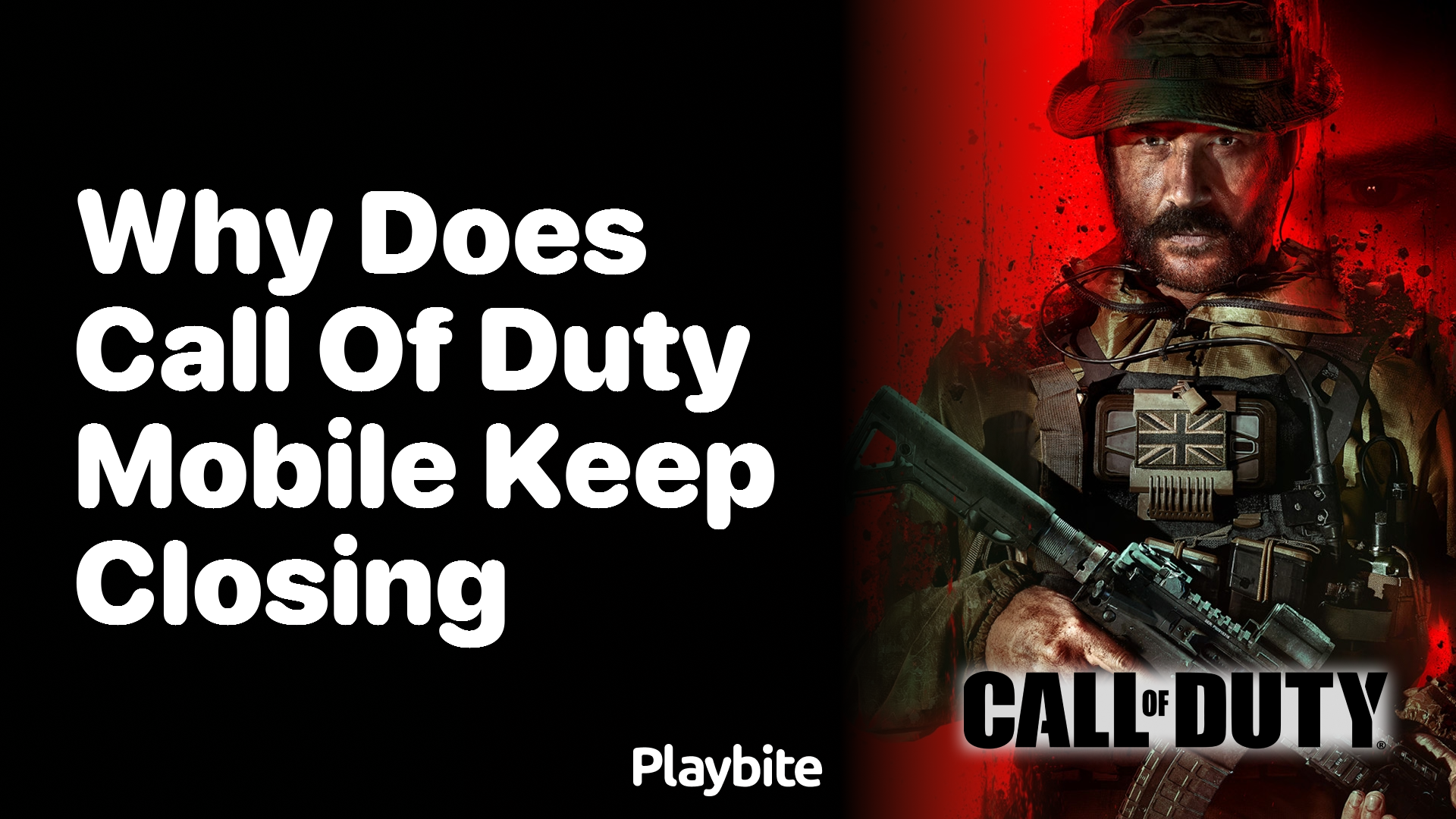 Why Does Call of Duty Mobile Keep Closing? Let&#8217;s Find Out!