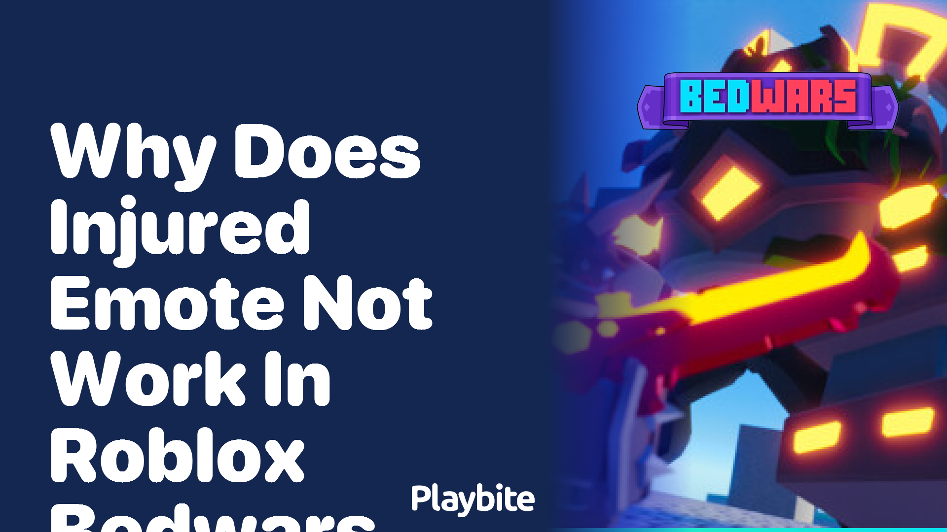 Why the Injured Emote Doesn&#8217;t Work in Roblox Bedwars