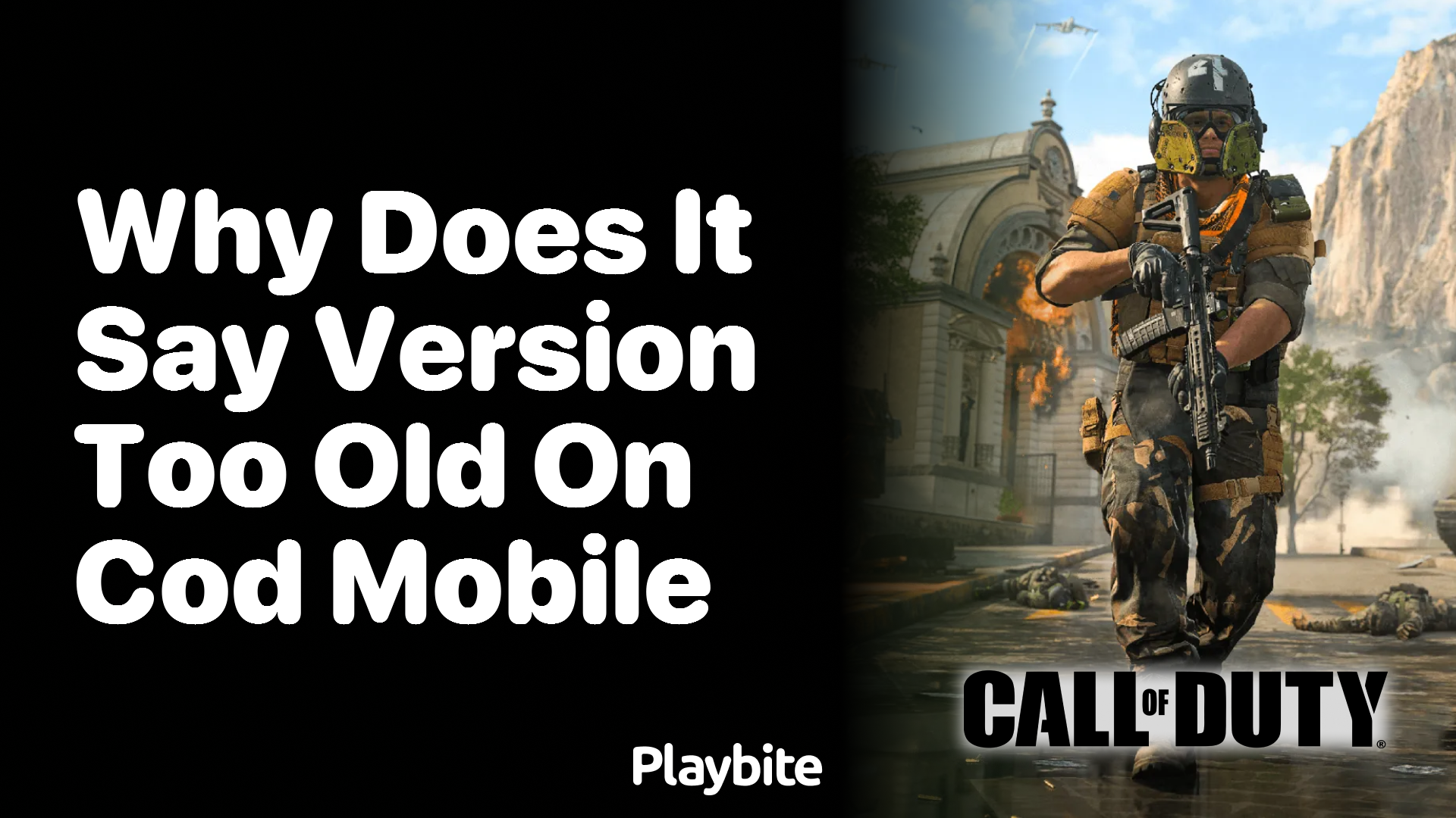 Why Does It Say &#8216;Version Too Old&#8217; on COD Mobile?