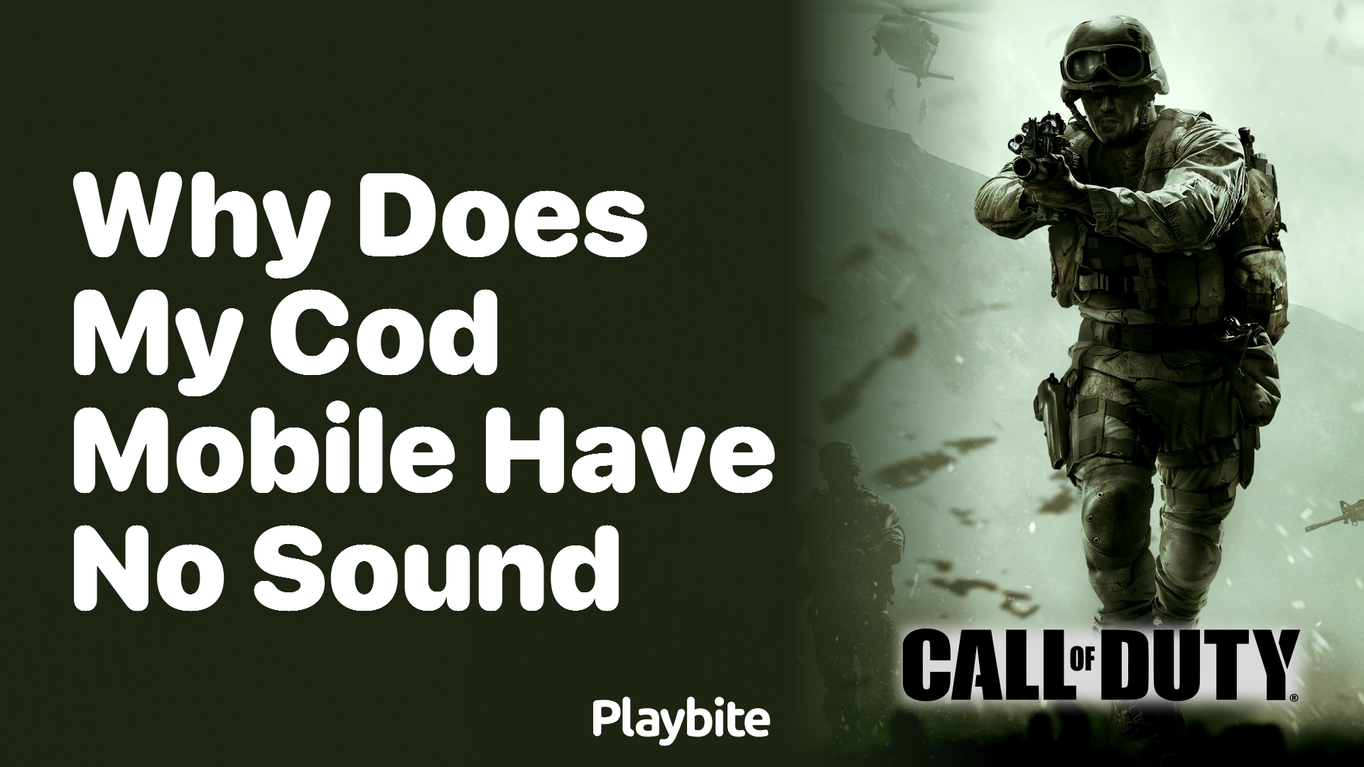 Why Does My COD Mobile Have No Sound?