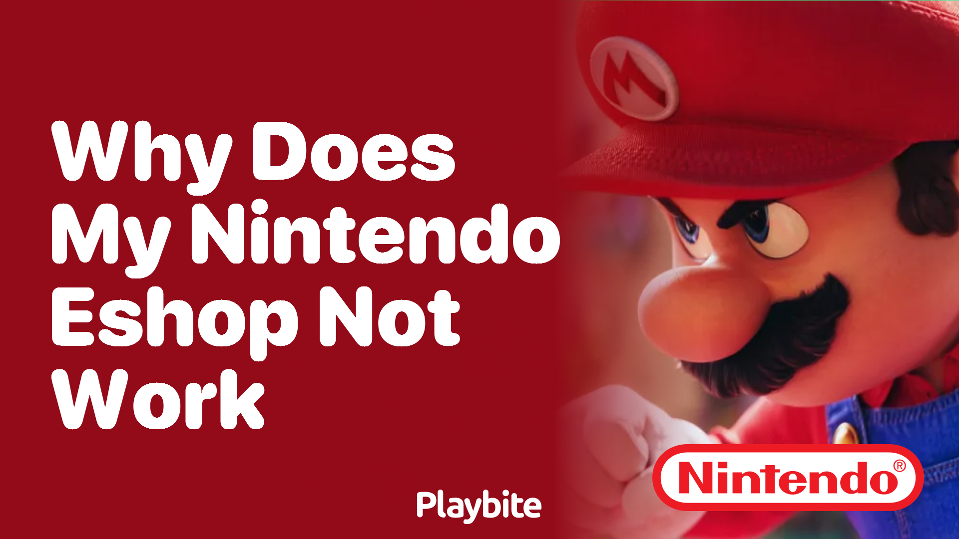 Why Doesn&#8217;t My Nintendo eShop Work?