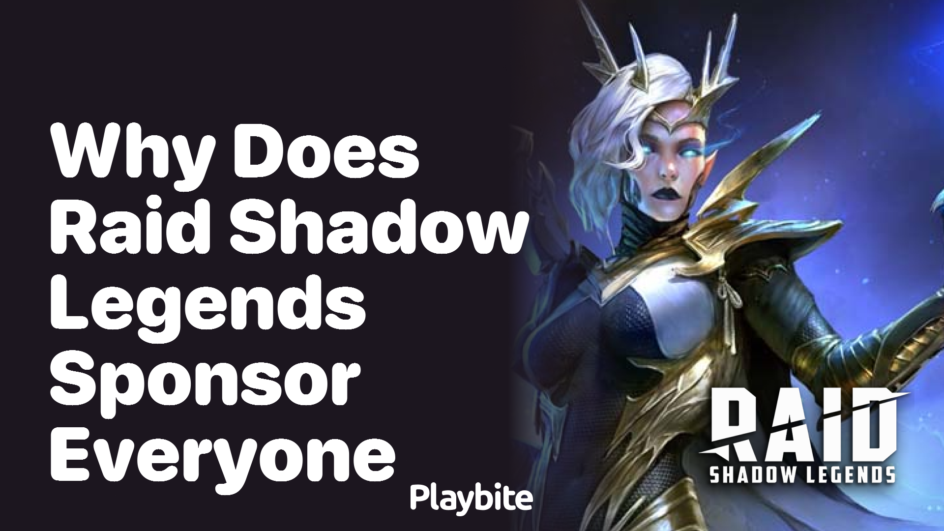 Why Does Raid Shadow Legends Sponsor Everyone?