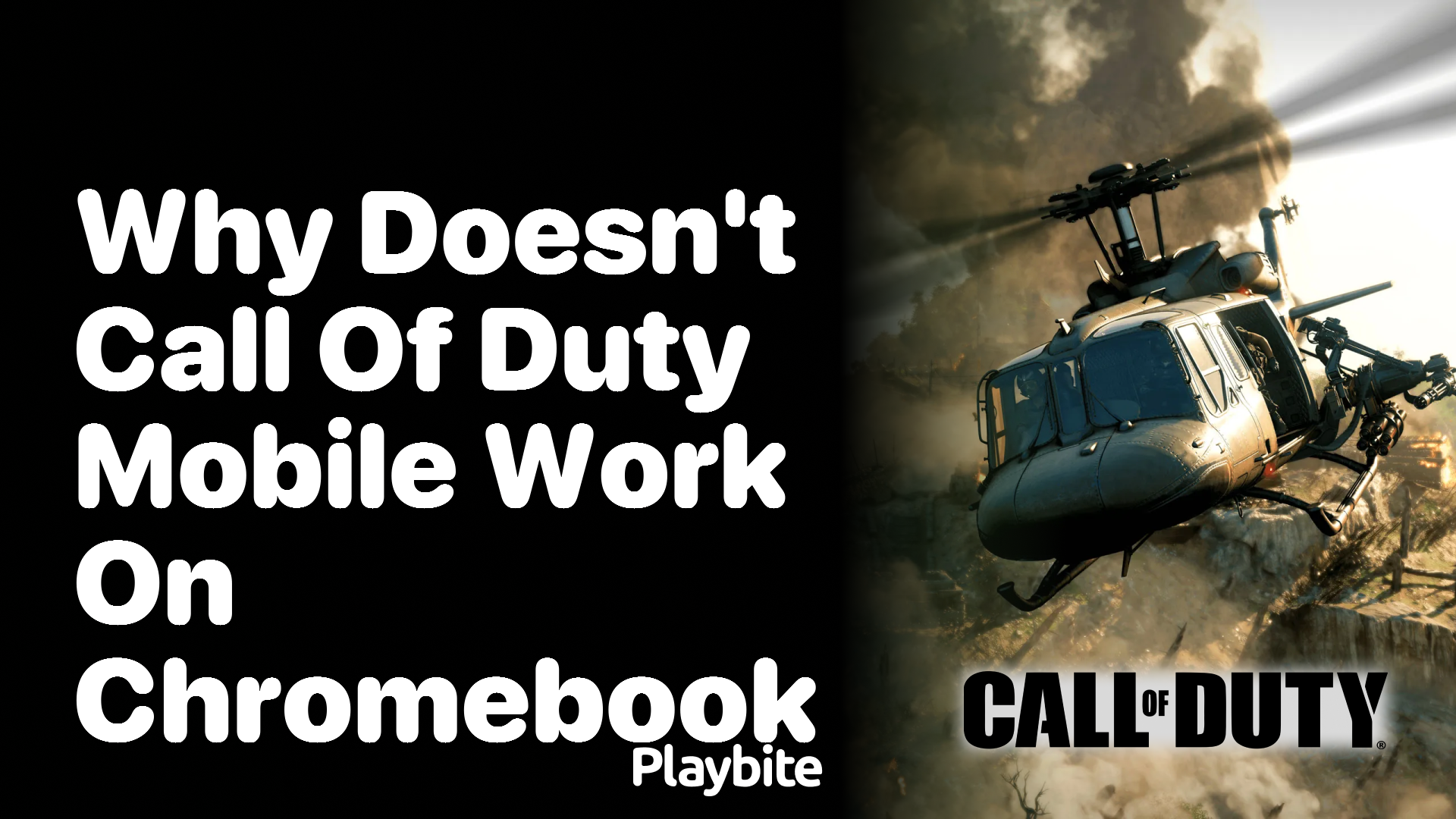 Why Doesn&#8217;t Call of Duty Mobile Work on Chromebooks?