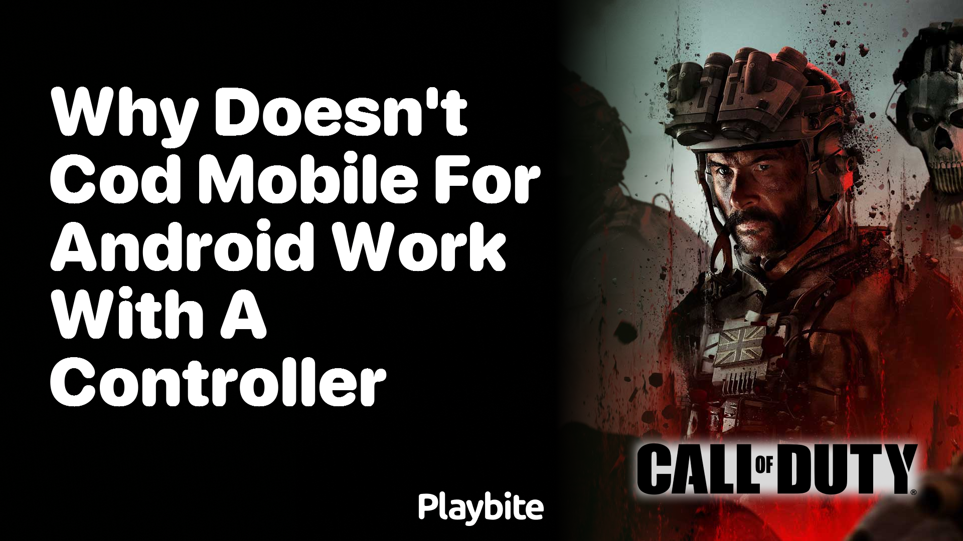 Why Doesn&#8217;t COD Mobile for Android Work with a Controller?