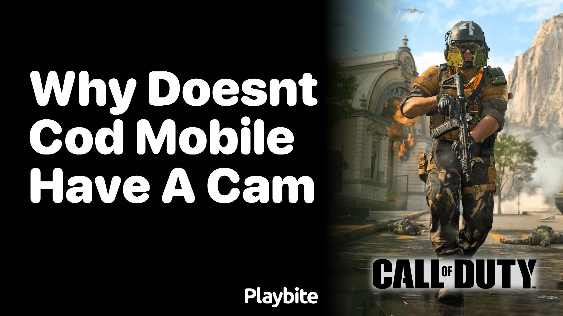 Why Doesn&#8217;t COD Mobile Have a Camera Feature?