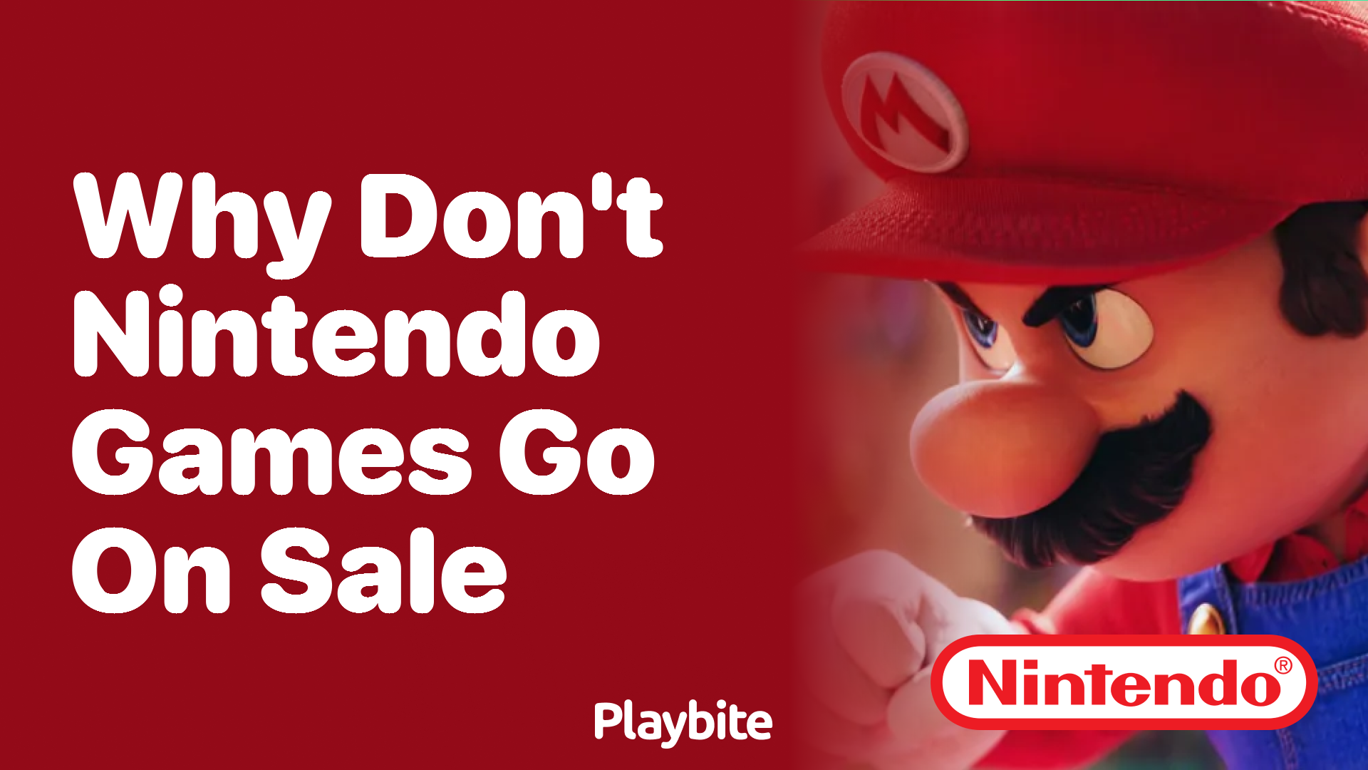 Nintendo games never hot sale go on sale