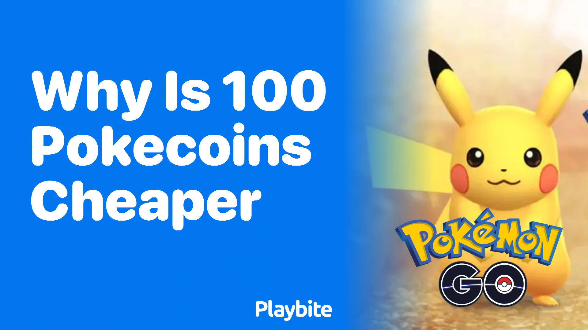 Why Is 100 PokeCoins Cheaper? Unraveling the Mystery